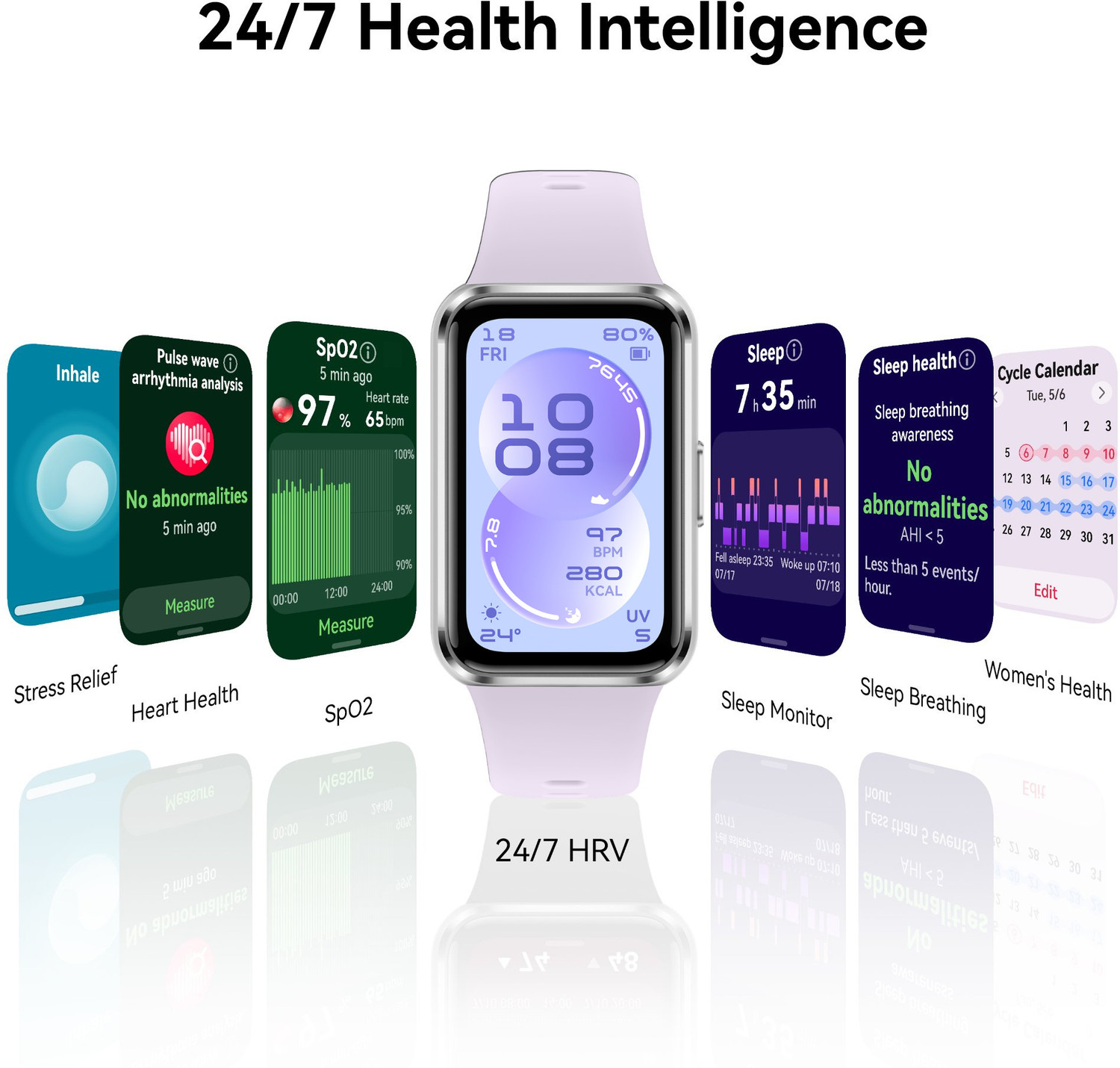 Image of Huawei Band 11,Health,Fitness & SleepTracker,Ultra-Slim,14 Days Battery,iOS&Android