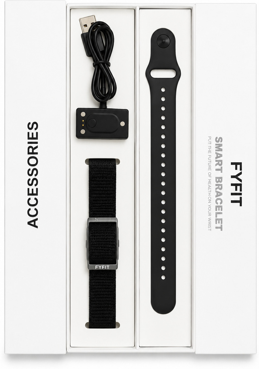 Image of FYFIT Smart Band S1 | 45 Days Battery Life | Heart Rate, SpO2...
