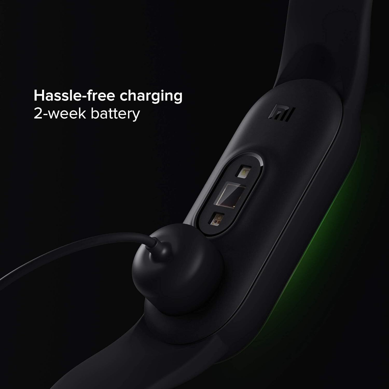 Image of Mi Smart Band 5 - Large AMOLED Color DisplayHealth Tracking, Alarm,(Black)