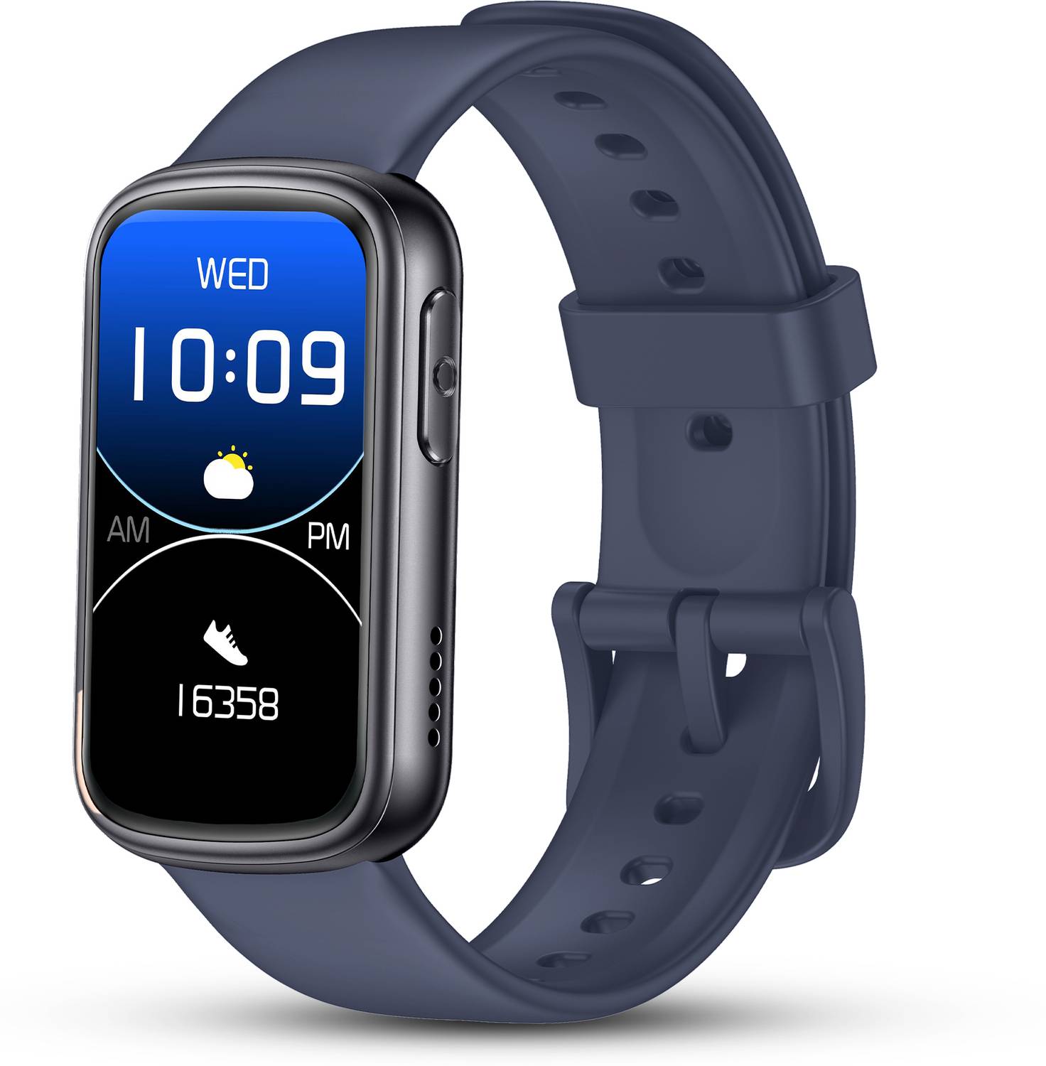 Pebble Dash Fitness Band Sleek Display, Activity & Health Track