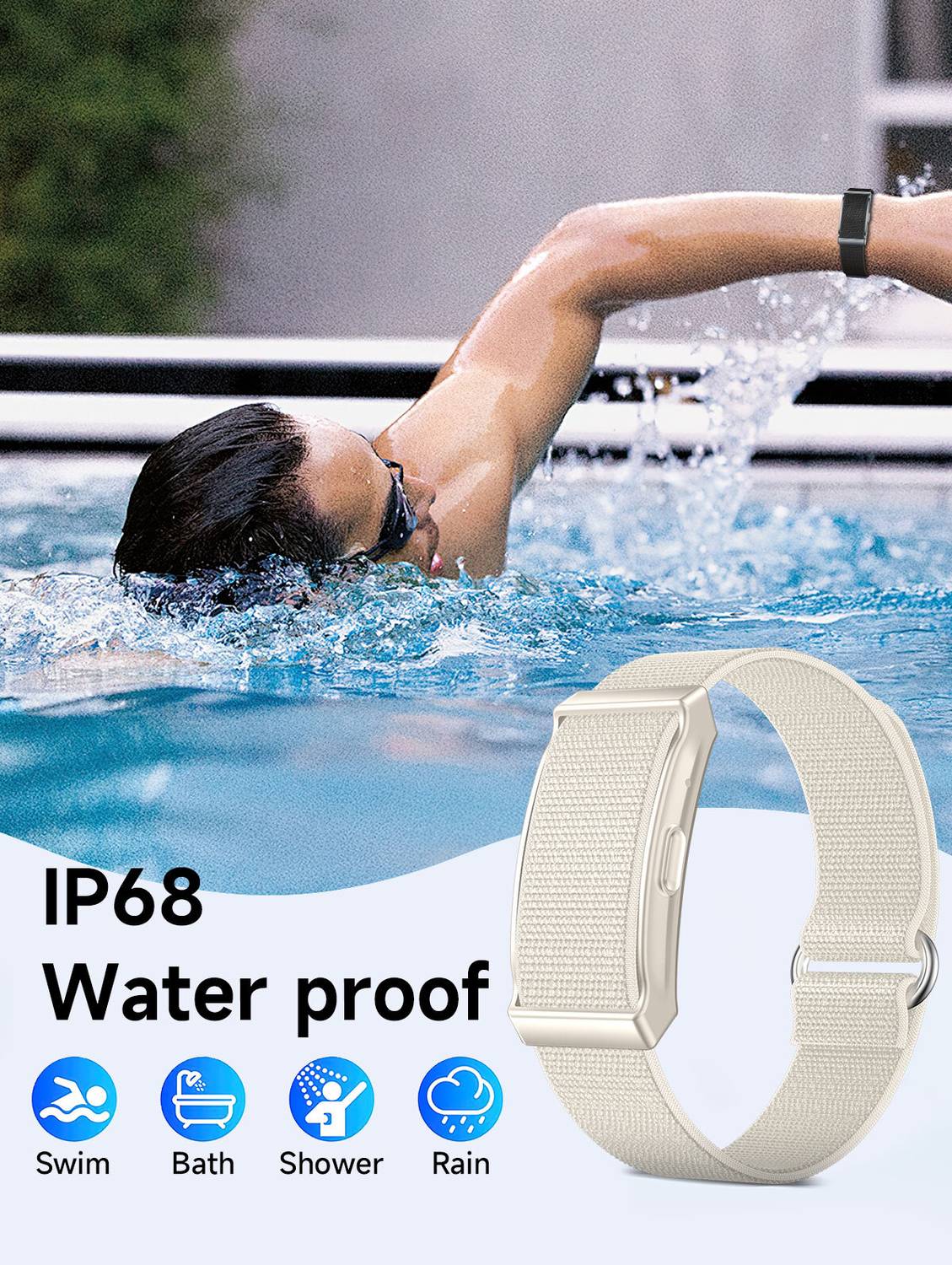 FYFIT Smart Band Pro White - Image 4