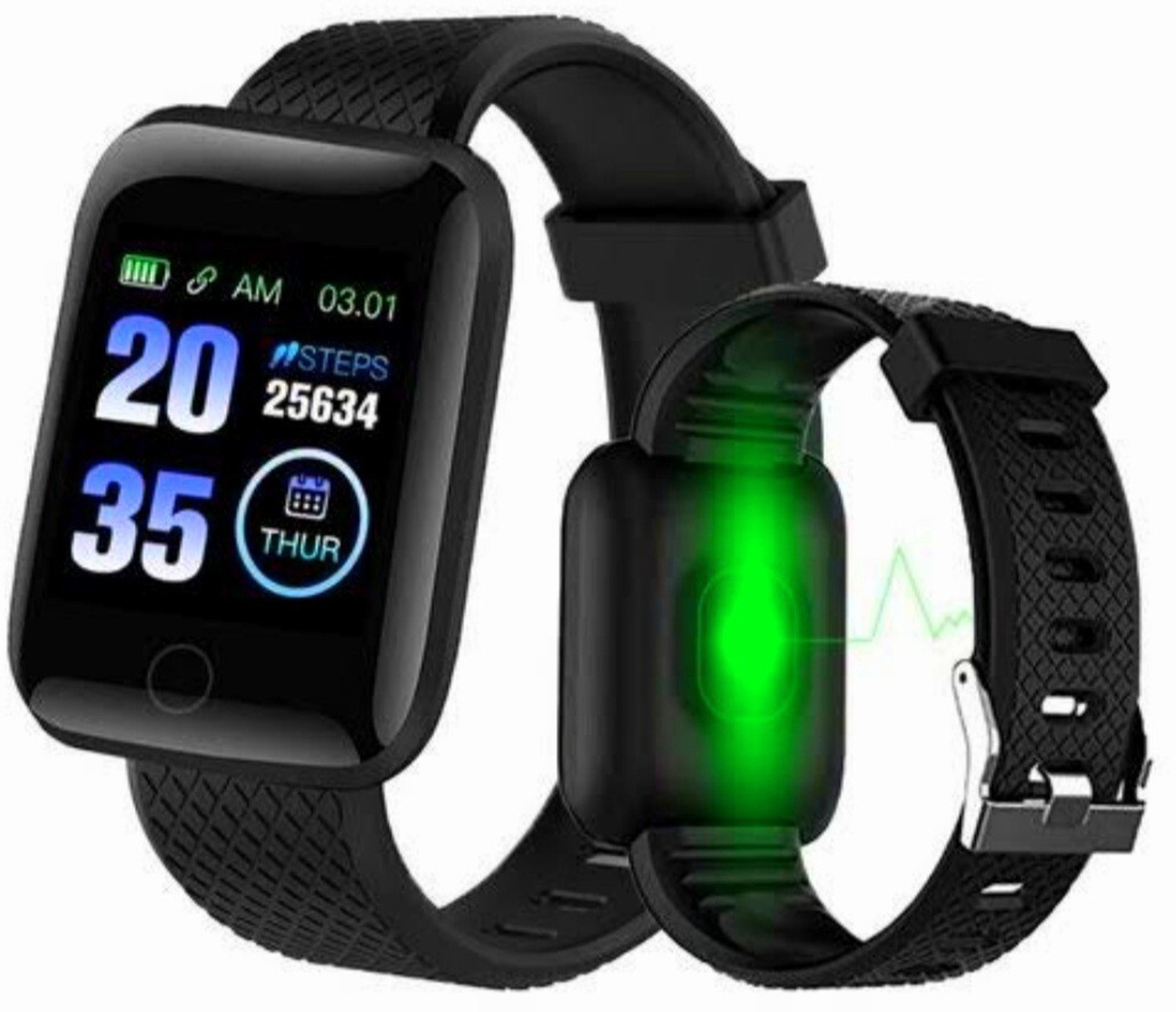 Image of Ykarn Trades ID116 step guage, calories counter watch