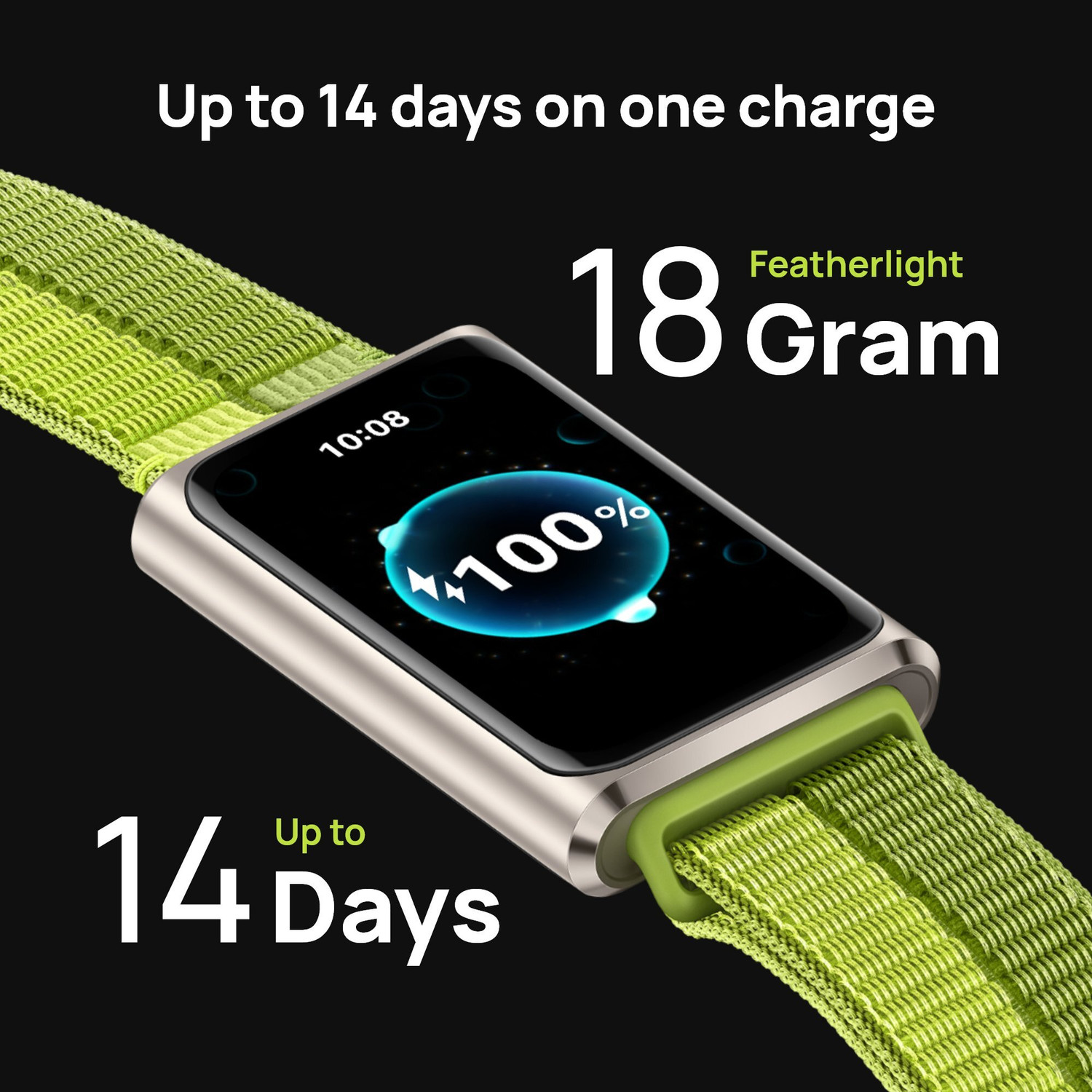 Image of Huawei Band 11 Pro,Health,Fitness & SleepTracker,Ultra-Slim,14 Days Battery,iOS&Android