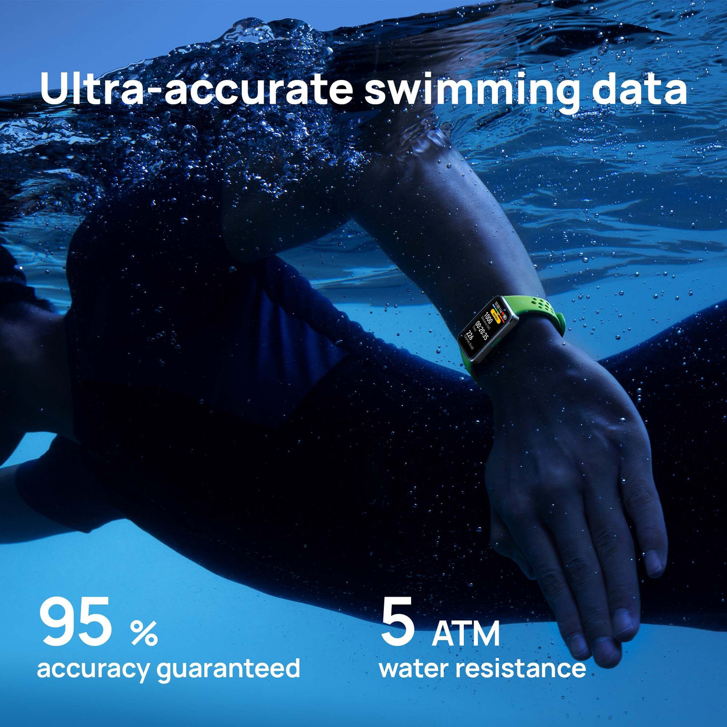 Image of Huawei Band 10,AI Fitness Monitoring,Sleep Analysis,Emotional Wellbeing Assistant