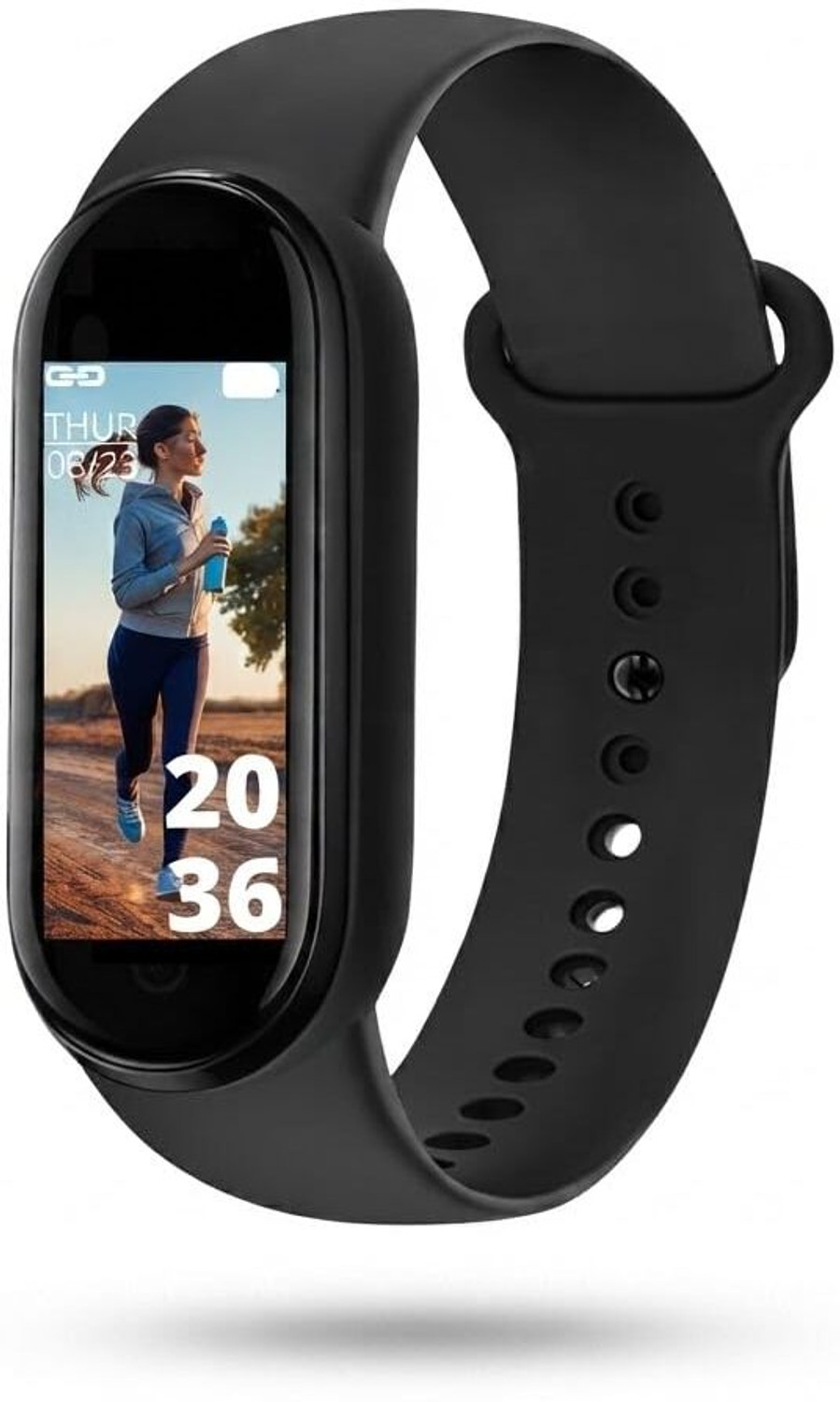 Image of Lipzie Smart Fitness Band with Color Display, Digital Activity Tracker Wristband