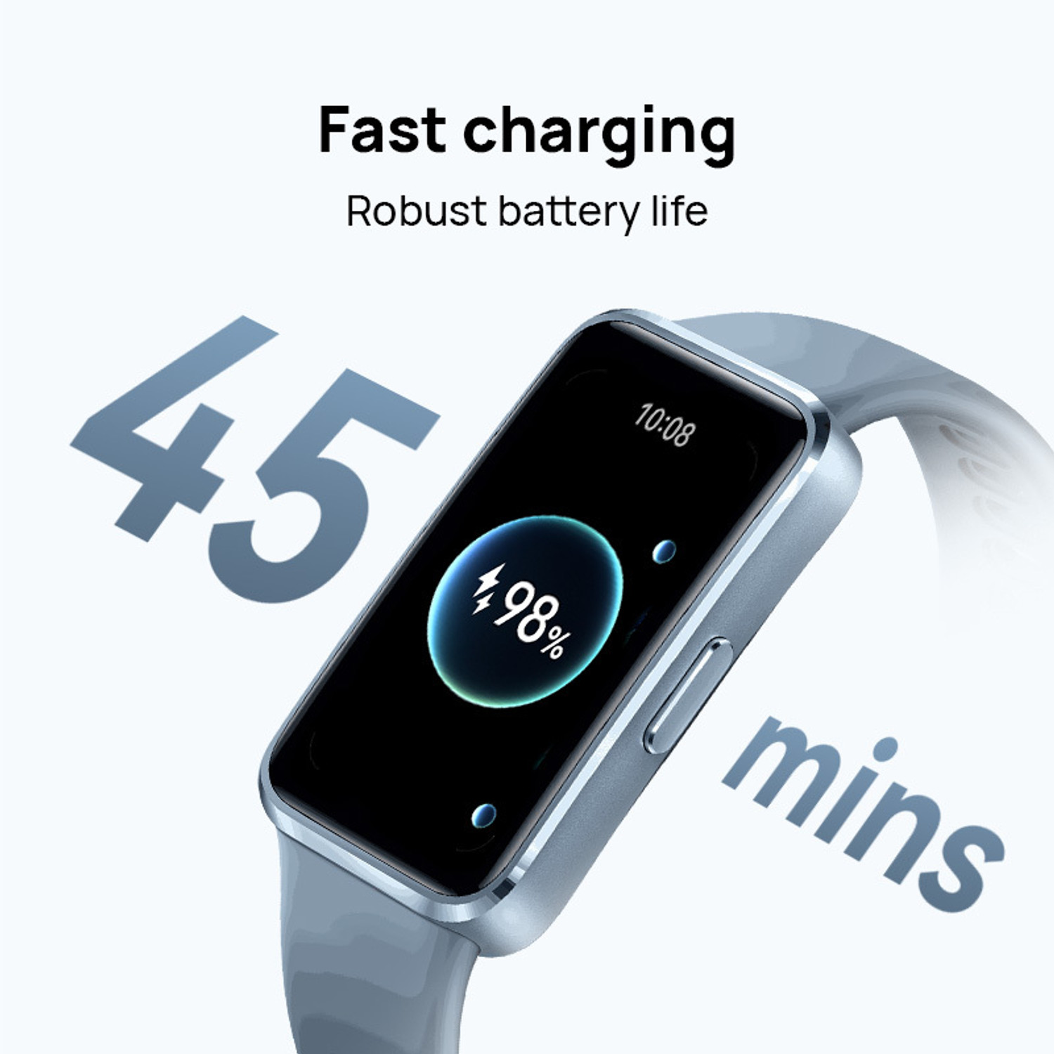 Image of Huawei Band 10,AI Fitness Monitoring,Sleep Analysis,Emotional Wellbeing Assistant