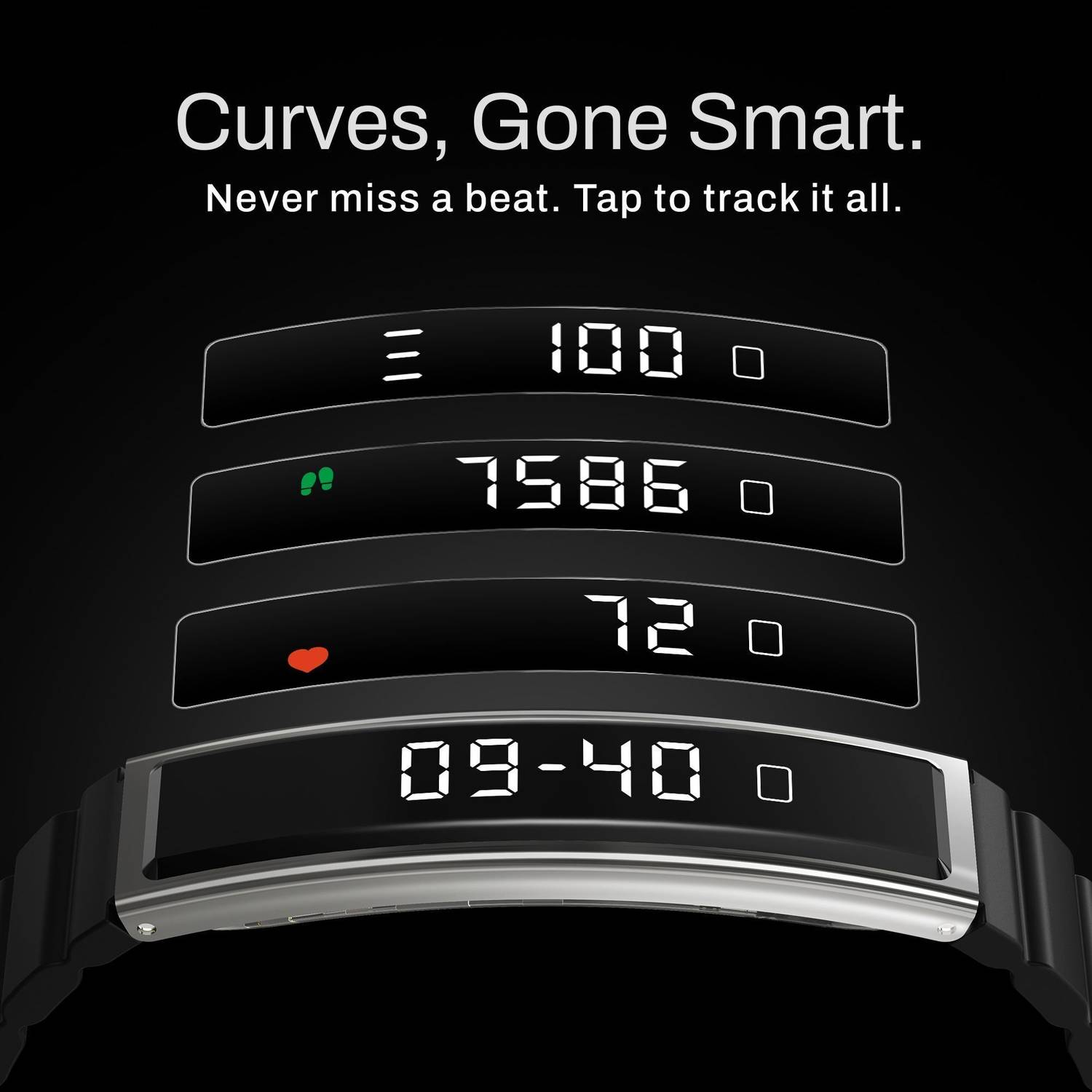 Pebble Arq Sleek Smart Bracelet - Image 3