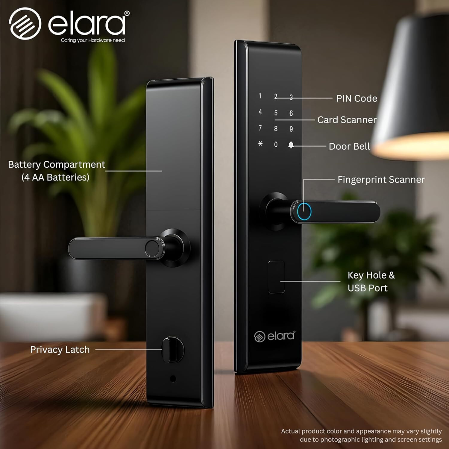 Image of Elara Echo Lite WIFI Smart Door Lock