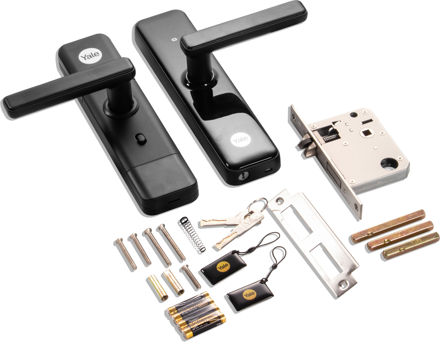 Image of Yale YDME 50 Pro with Mech Keys, App Enabled Access & Alarm Feature Smart Door Lock