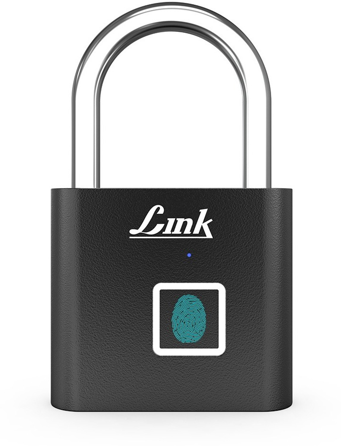 Image of Link Smart Bio Mini Fingerprint Padlock | Keyless Biometric Lock with 1-Second Unlock| Emergency Access, Rechargeable Battery, USB-C Backup|Suitable For Bags, Suitcase, Luggage, home Security, Smart Door Lock