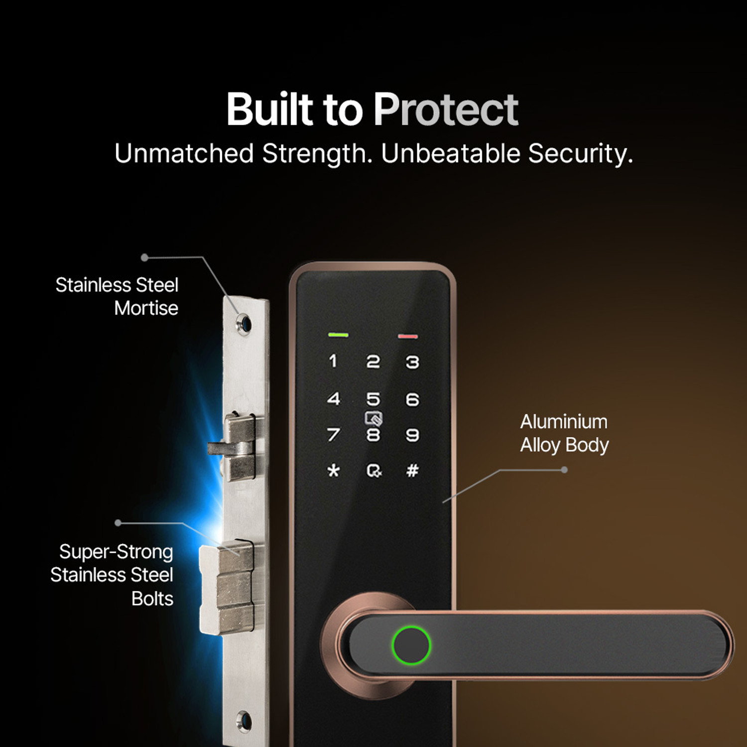 Image of Qubo Smart Door Lock Essential Smart Door Lock