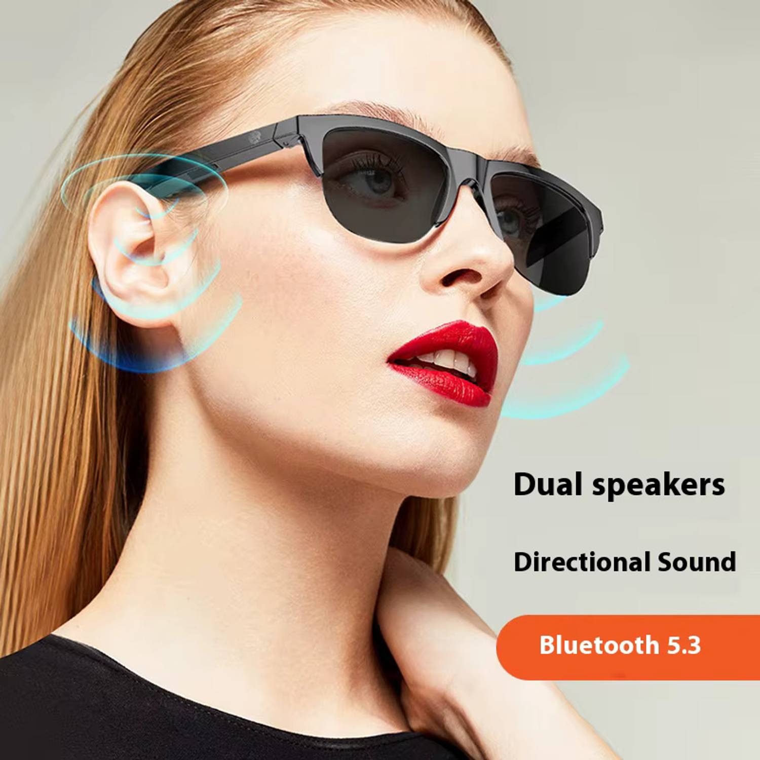 vadish Premium Bluetooth Calling Smart Sunglasses V11 - Image 3