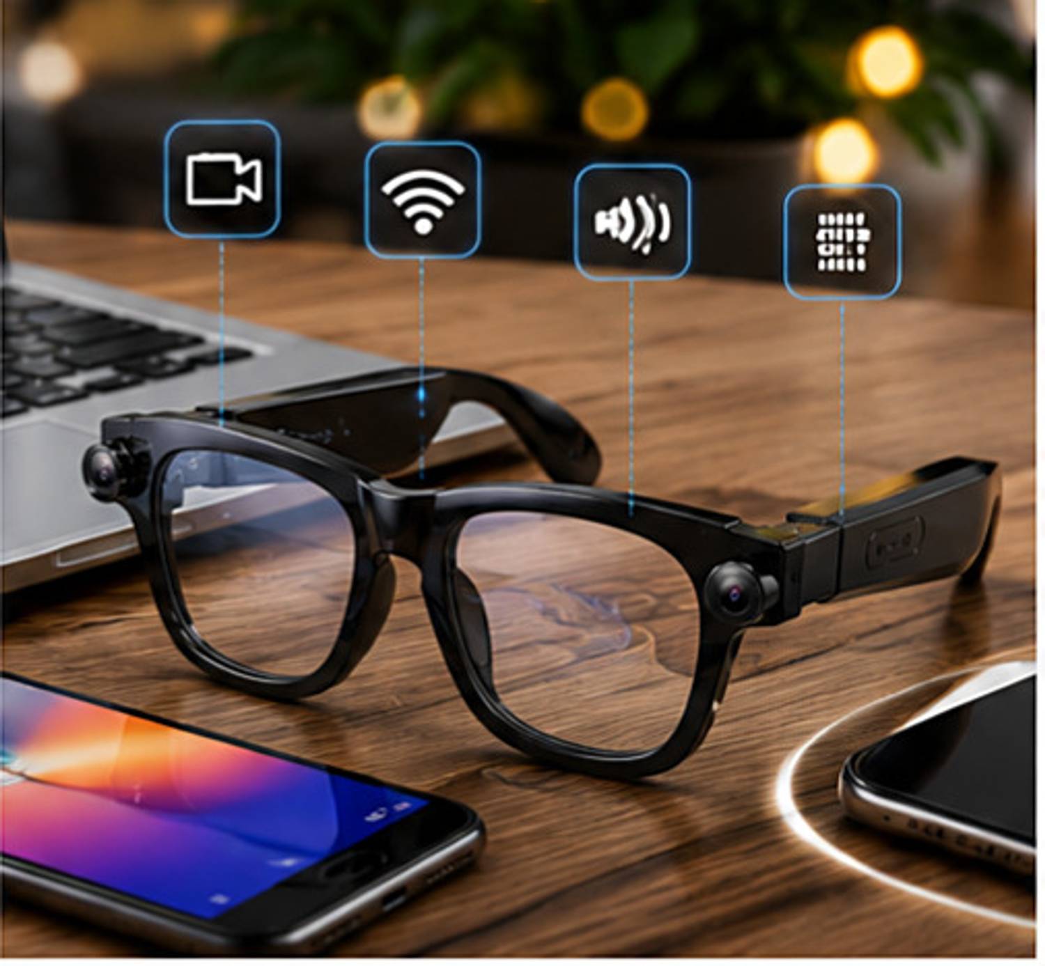 MTK AIMB-G2 AI Smart Glasses 8MP Camera - Image 4