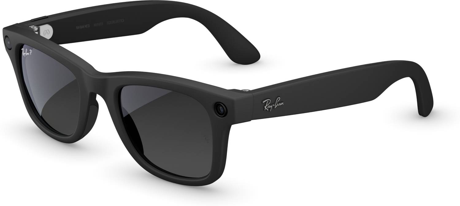 Ray-Ban Meta Wayfarer Large (Gen 2) (Matte Black, Gradient Grap