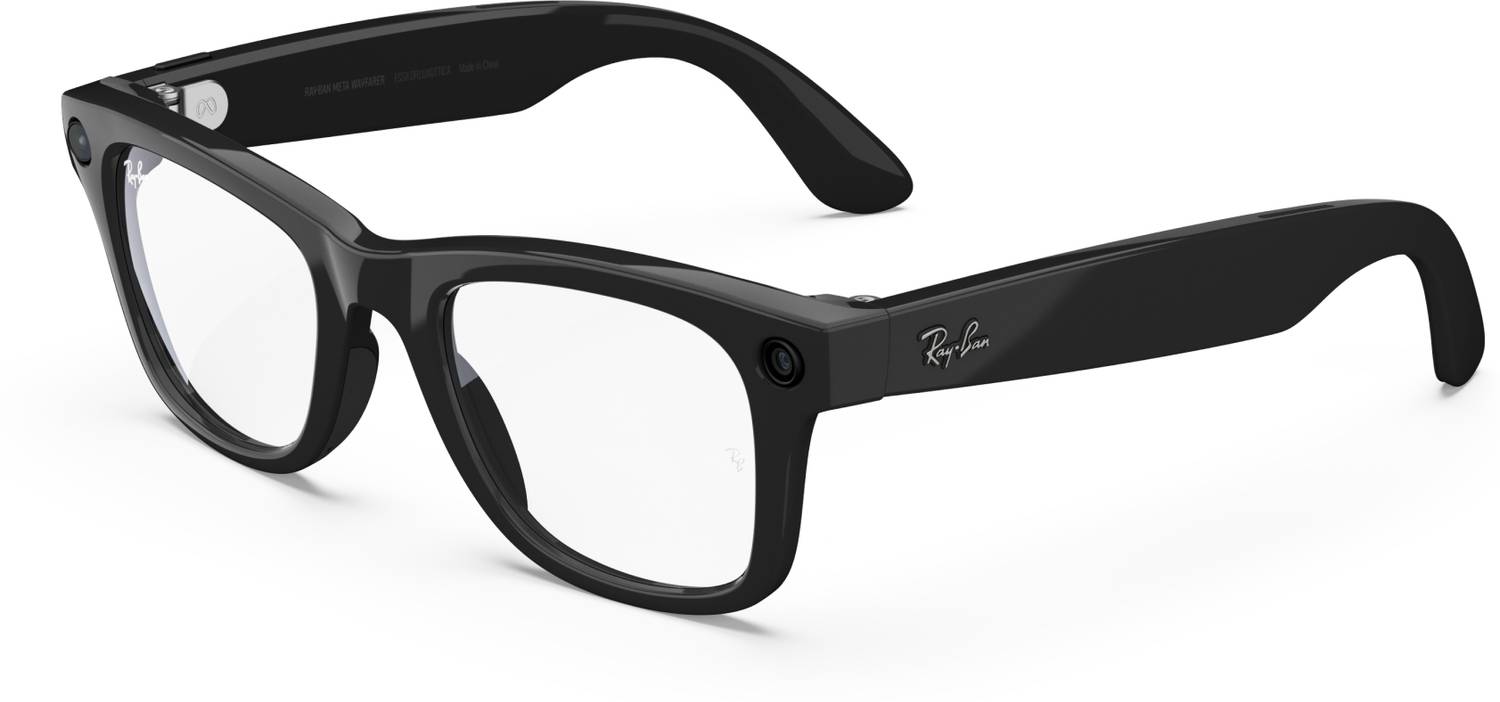 国内未発売Ray-Ban Wayfarer Gen1 調光マットブラック Ray-Ban | Meta Wayfarer (Gen 1) with Meta AI, photo and video
