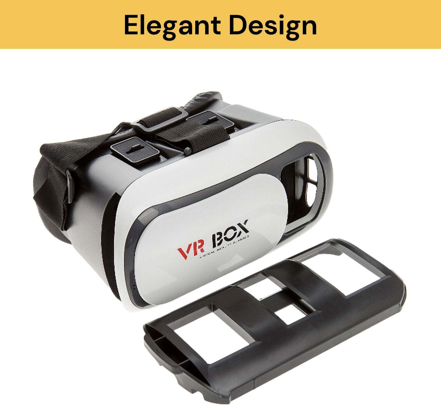 Image of Gadgetturbo VR Box 3D Headset with Ultra Soft Cushion VR Glasses for All Phones