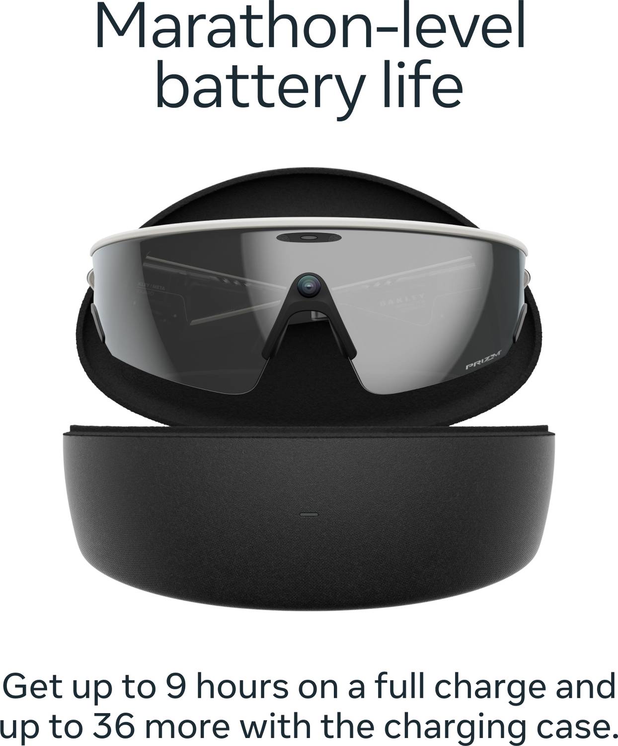 Oakley Meta Vanguard with Meta AI, Audio, Photo, Video