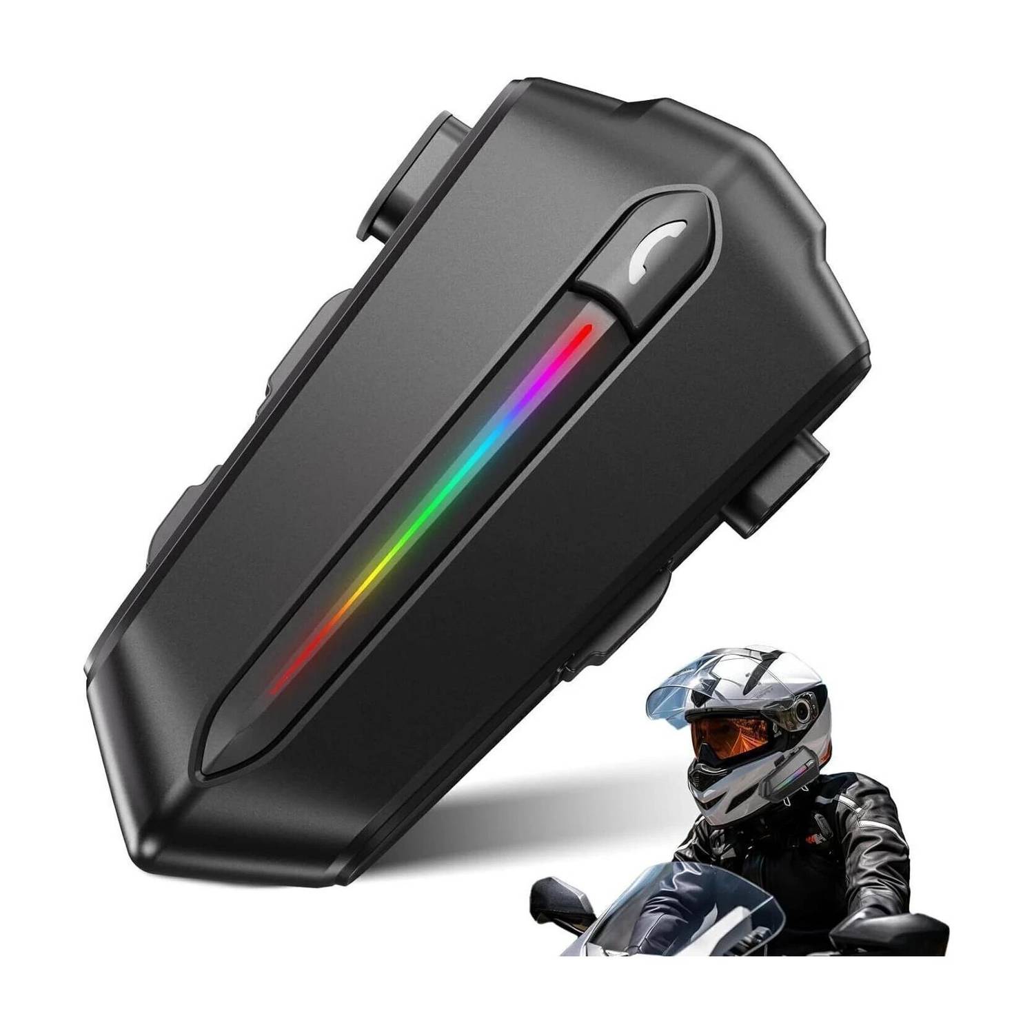 Edyell C5S-Black Helmet Bluetooth Headset - Image 1