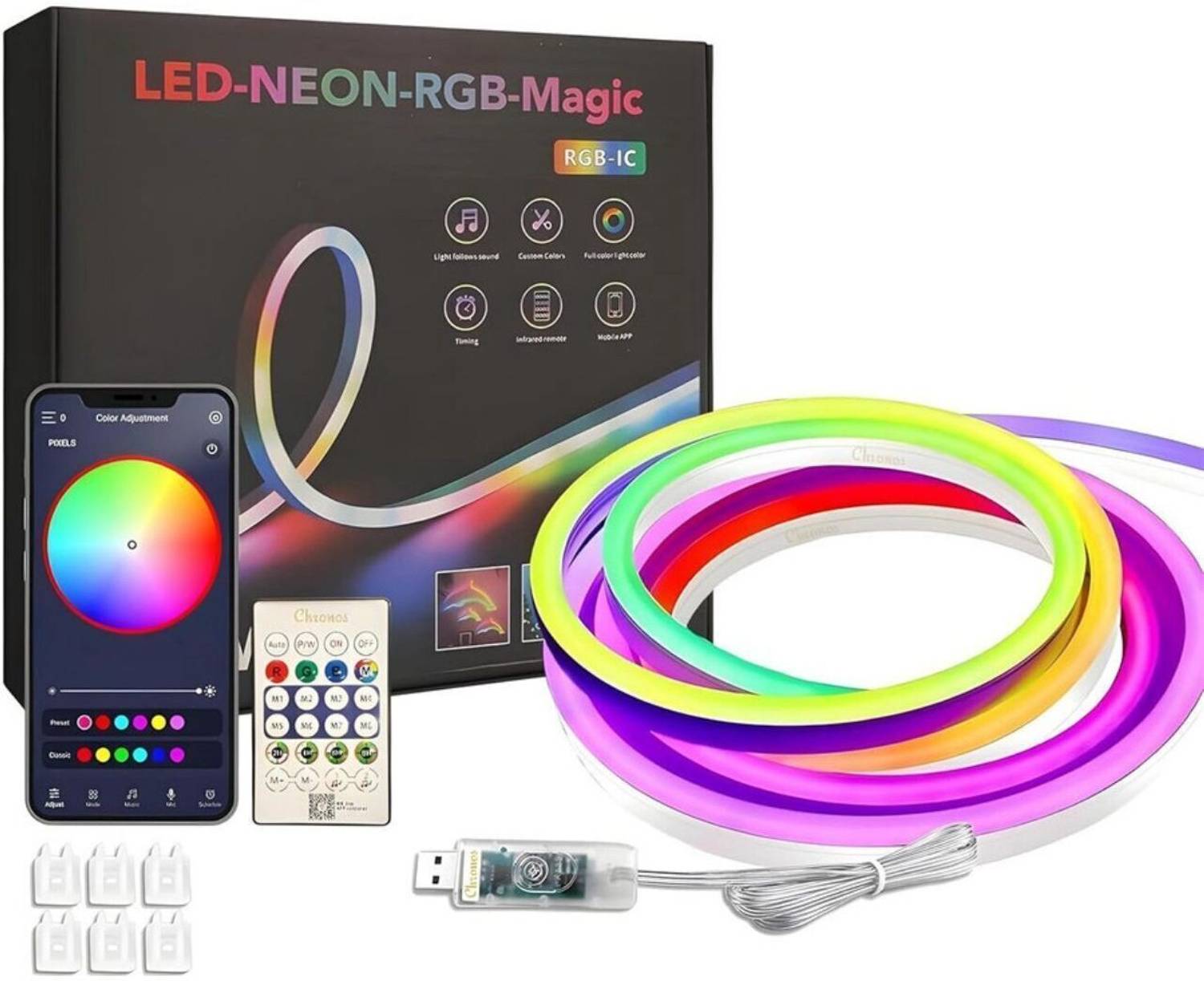 sumraj Multineon Flexible LED Neon RGB Light Strip