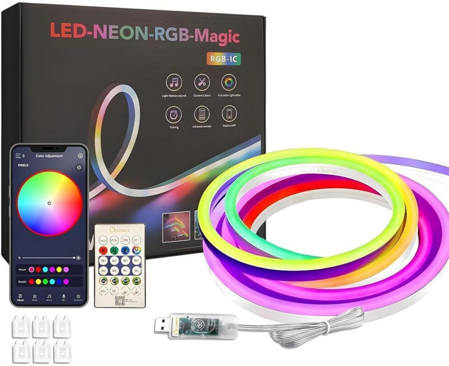 Image of sumraj Multineon Flexible led neon rgb magic Light Strip