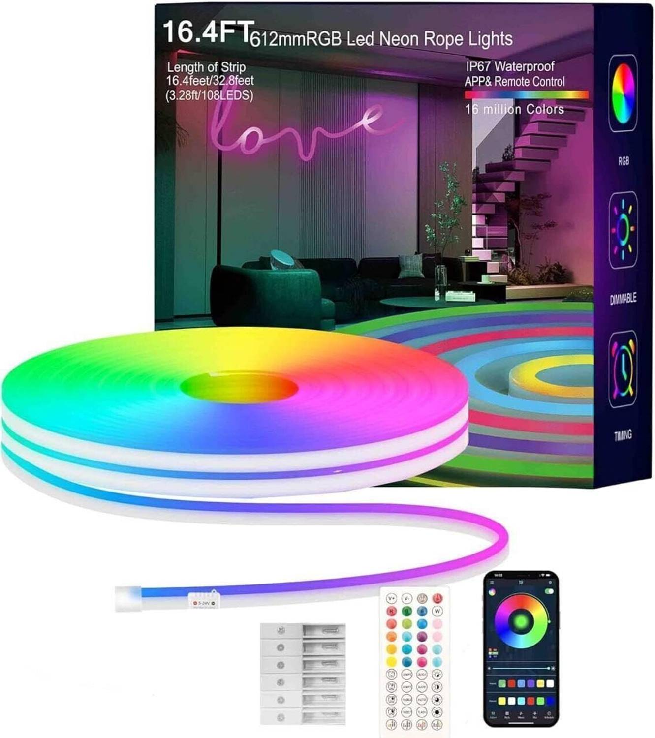 AQUABUCKET 5M LED Strip Lights - Image 1
