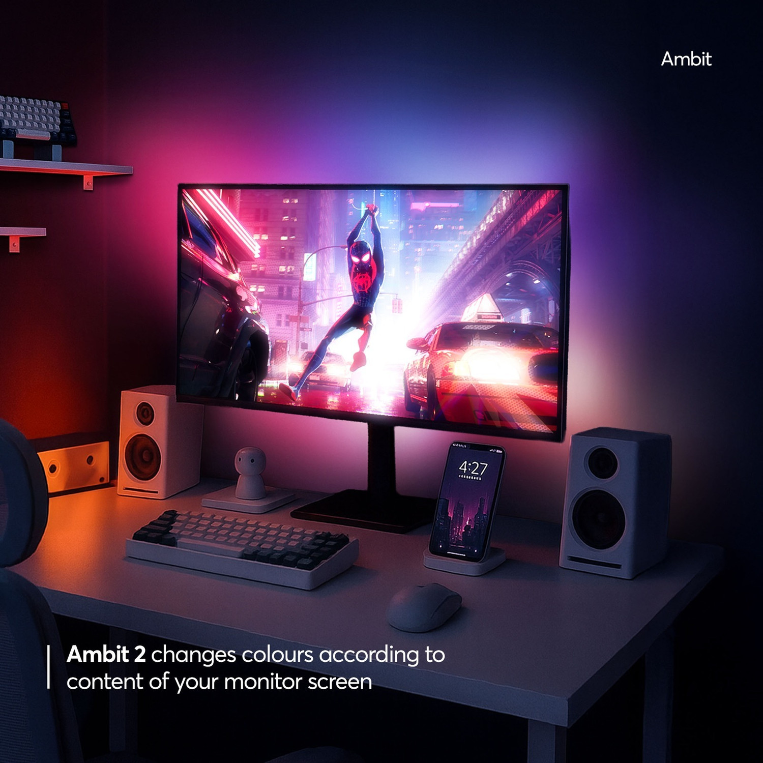 Image of Mitsuko Ambit 2 PC /Monitor Screen Sync Backlight Real-Time Color Matching,
