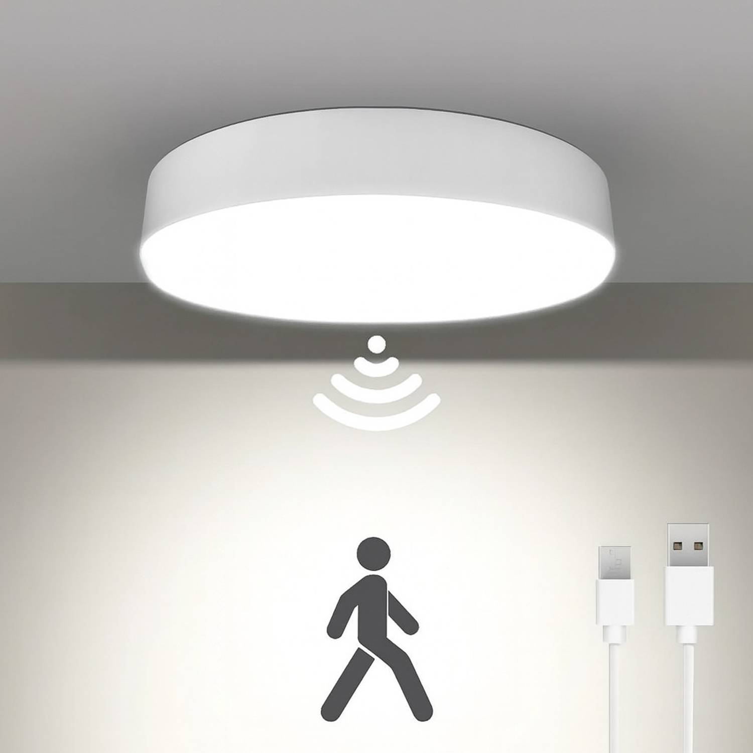 Bright IQ Step Light Wall Lamp With Bulb