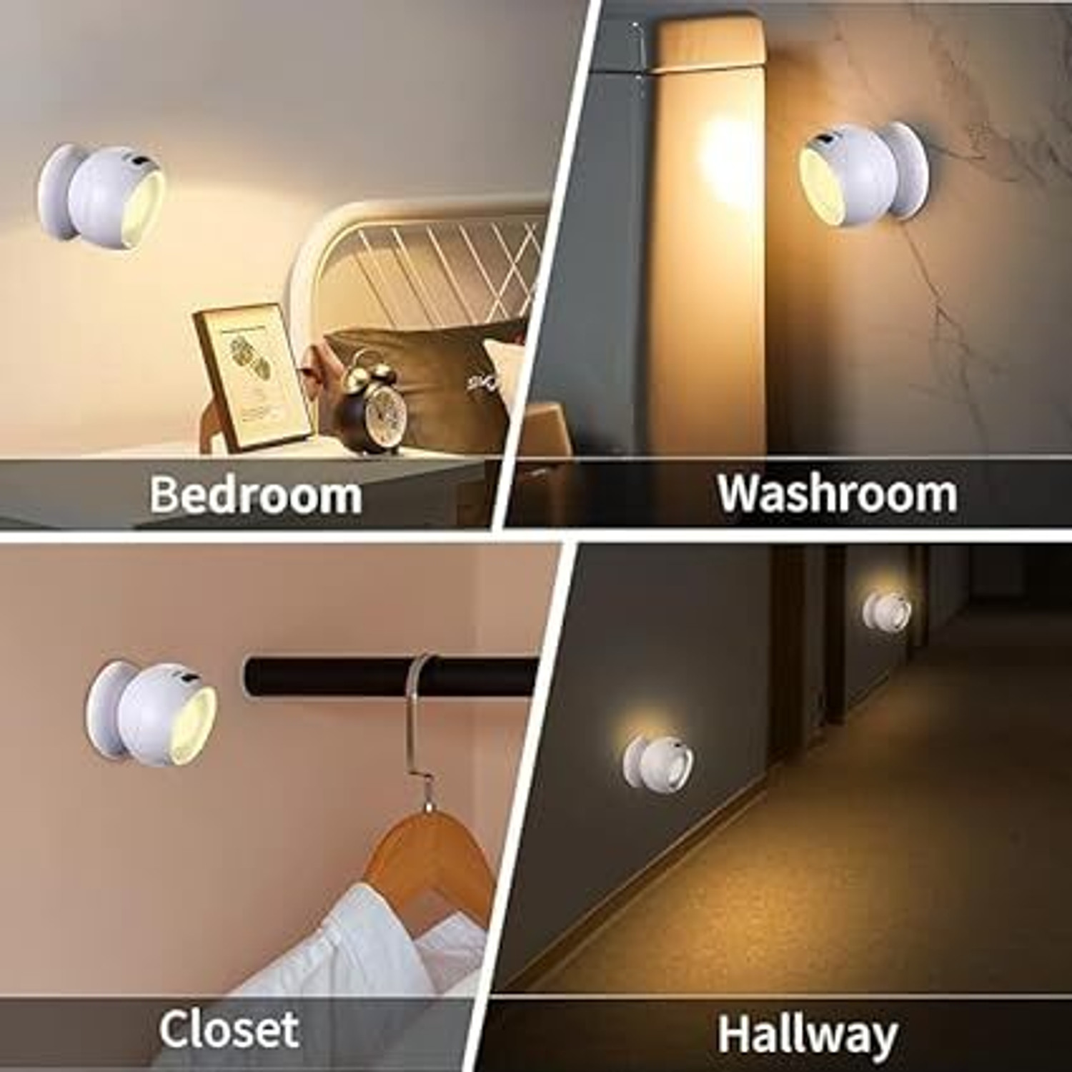 Image of VYSTRA Motion Sensor cob Light Automatic Induction Motion Sensor LED Night Light Smart Sensor Light
