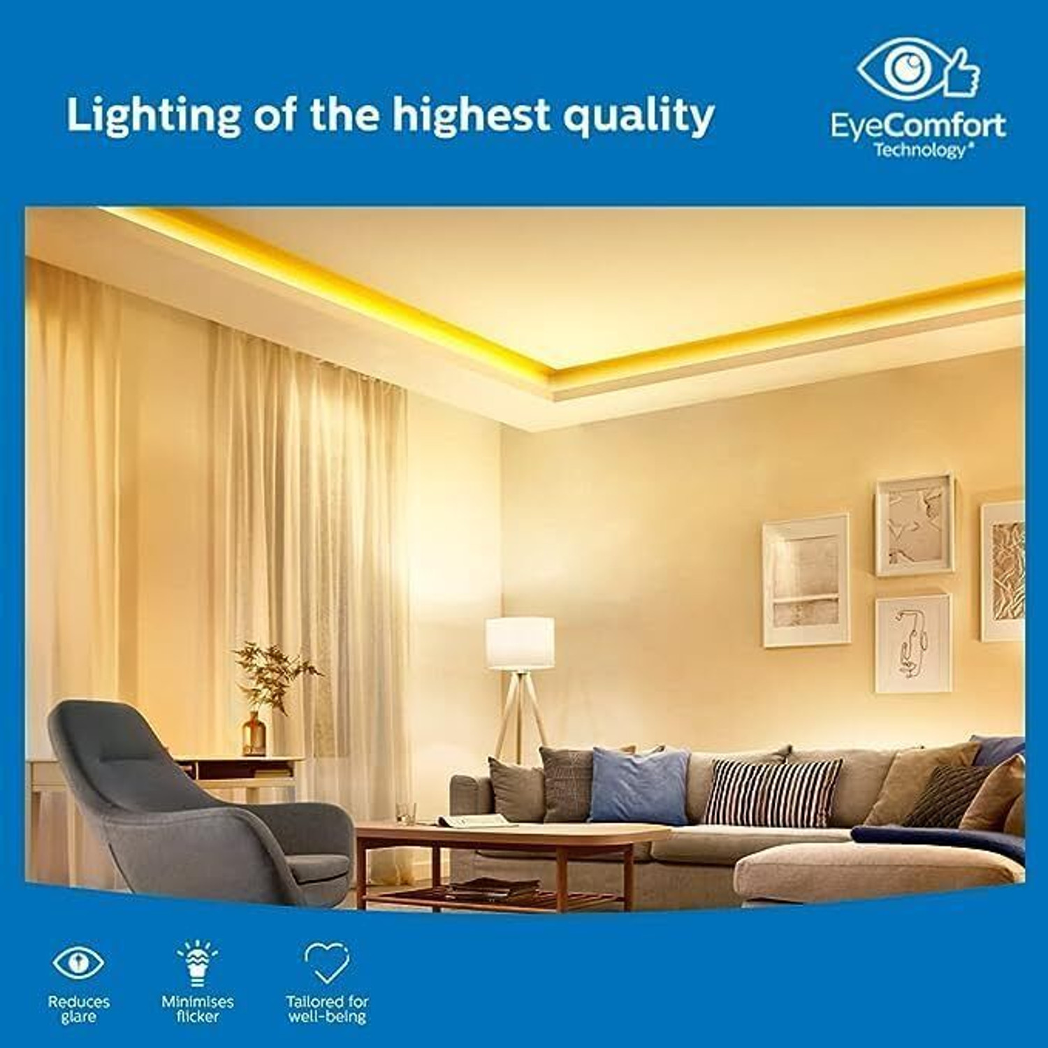 Image of PHILIPS 5 Meter Wi-Fi Smart LED Strip with Music Sync, Voice Control & Dimmable feature Light Strip