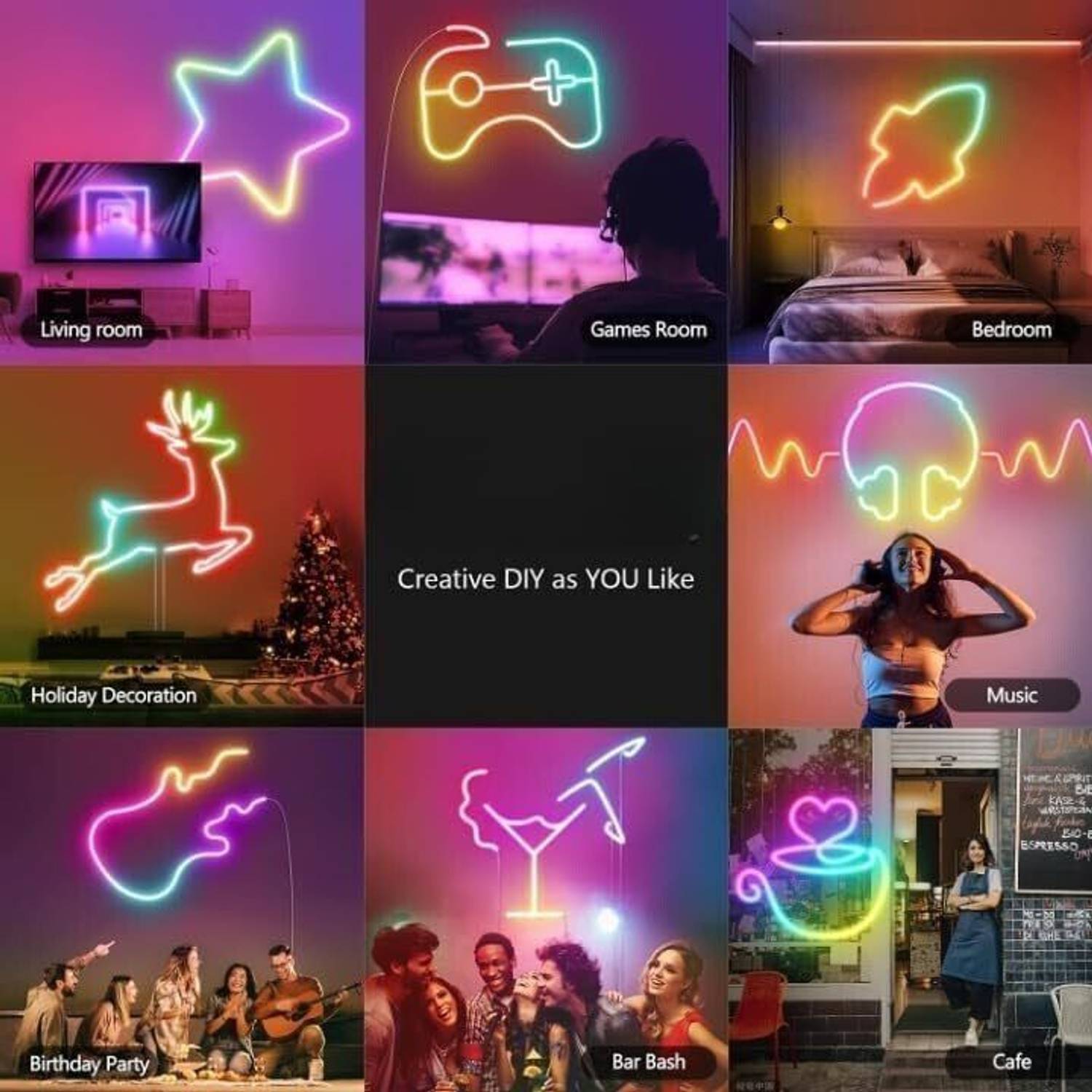 AQUABUCKET 5M LED Strip Lights - Image 5