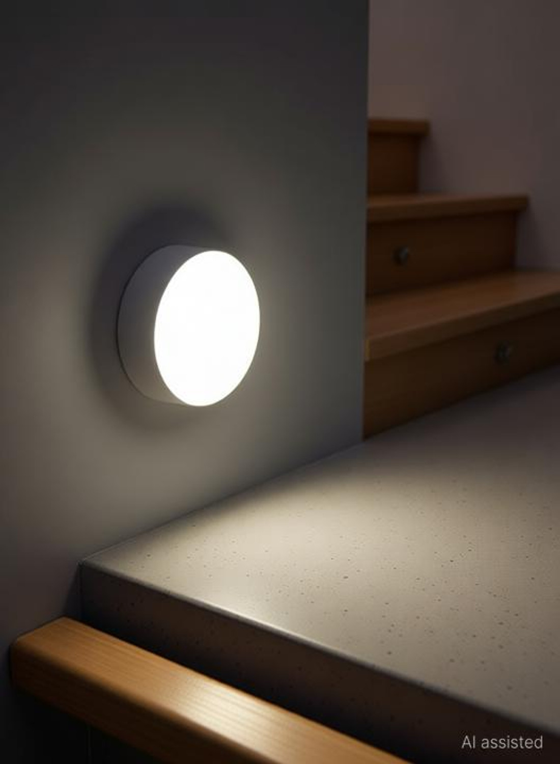 Image of BSVR Step Light Wall Lamp With Bulb