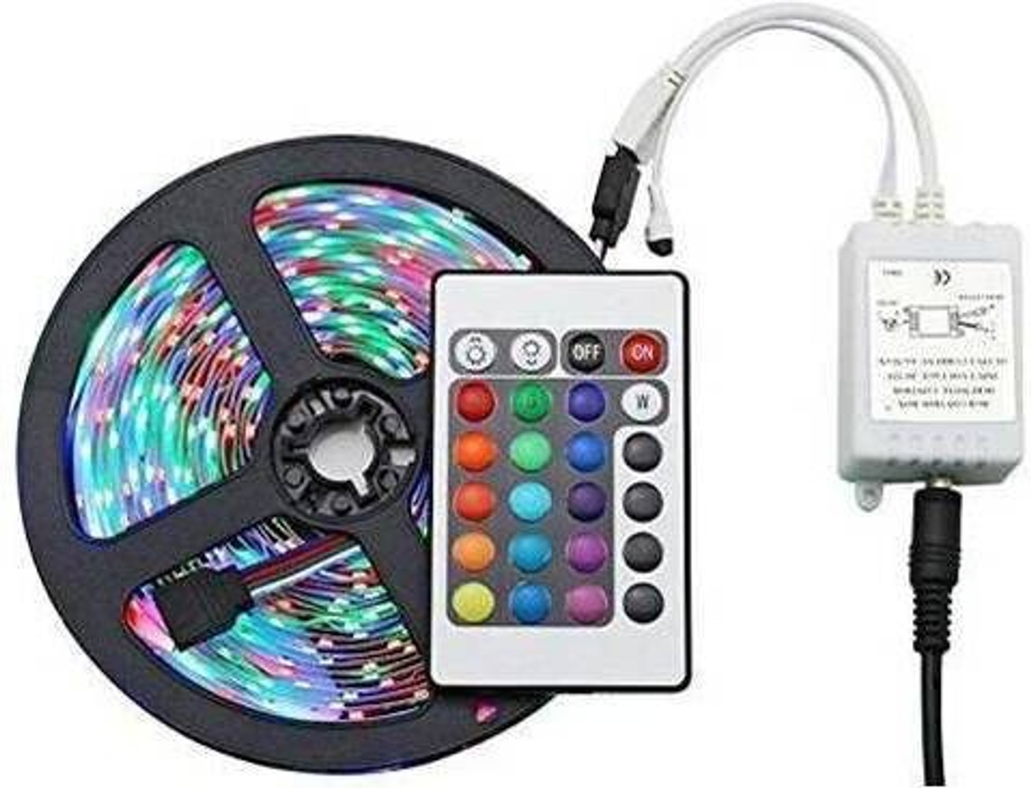 Image of Vividlits Rgb LED light 3 Meter with Remote Control Light Strip