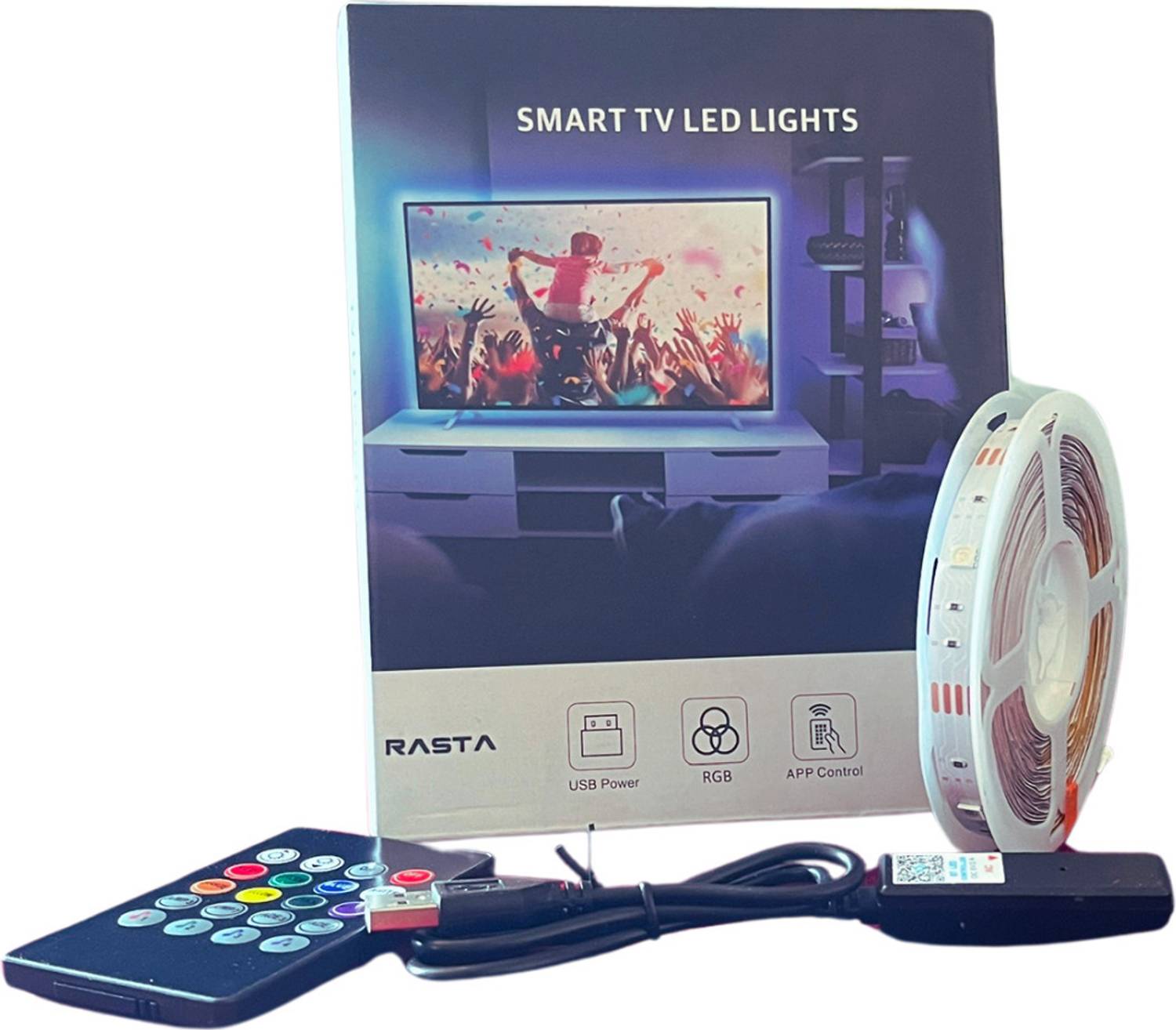 Govee TV LED Backlight, RGB LED Lights For TV With Remote