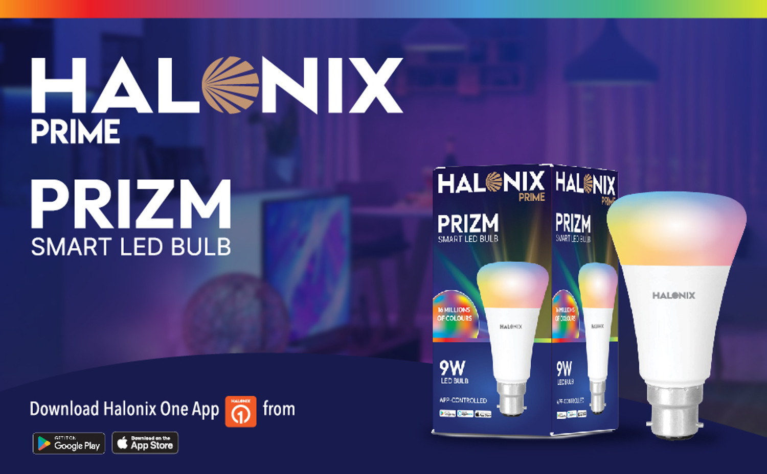 Image of HALONIX 9 W Basic Decorative B22 D Decorative Bulb