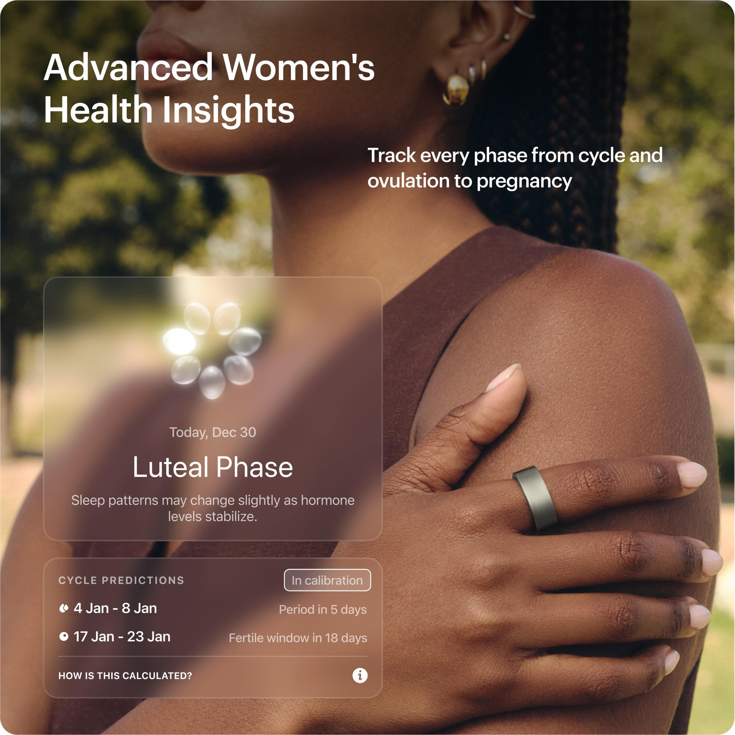 Image of Ultrahuman Ring AIR Track Sleep, Workouts, HR, HRV, Health Tracker - Up to 6 Days Battery Smart Ring (11, Raw Titanium)