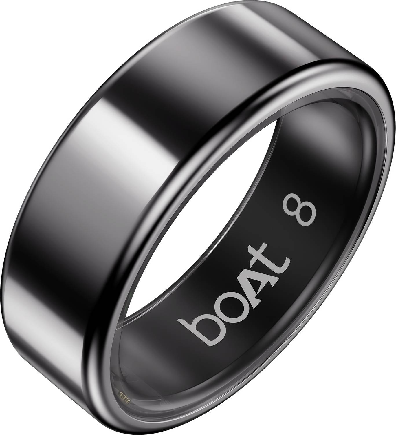 boAt Smart Ring Active Plus, Stainless-steel body, 5ATM, Sleep & Health tracker Smart Ring