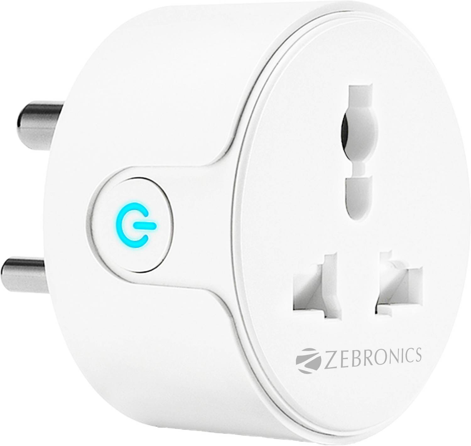 Zebronics ZEB-SP110 10A Smart Plug  (White)