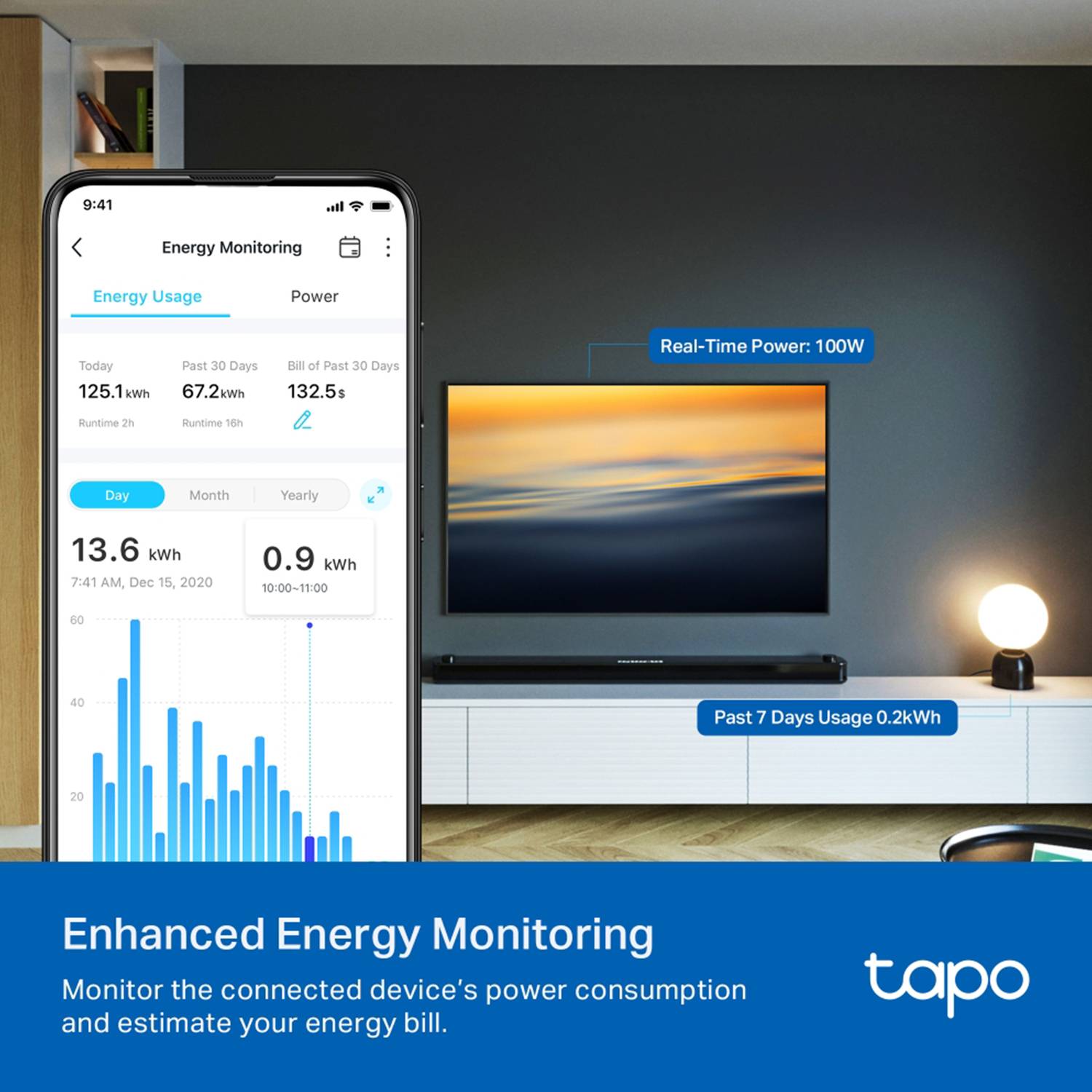 TP-Link Tapo P110 16A Wi-Fi Smart Plug - Image 3