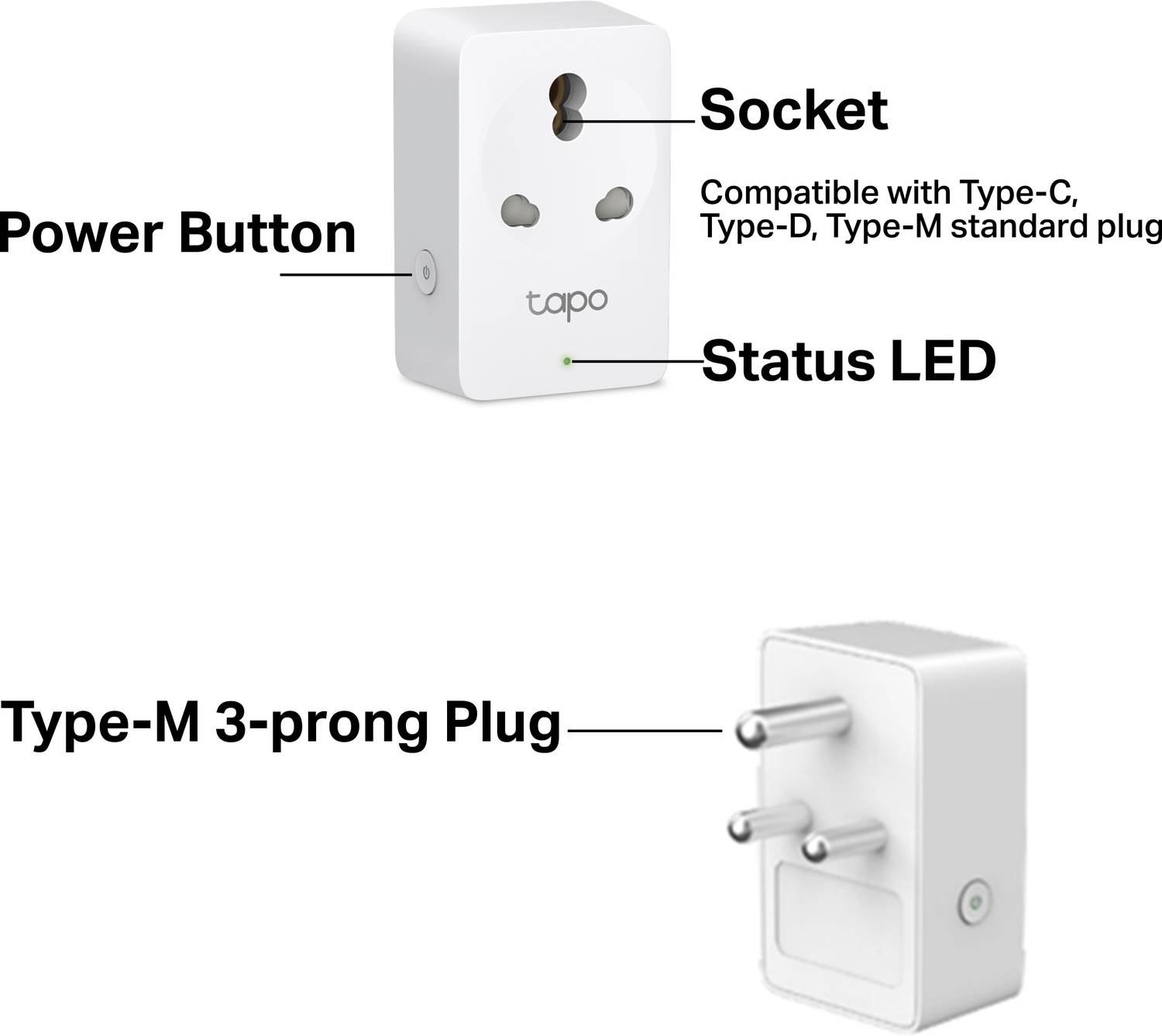 TP-Link Tapo P110 16A Wi-Fi Smart Plug - Image 2