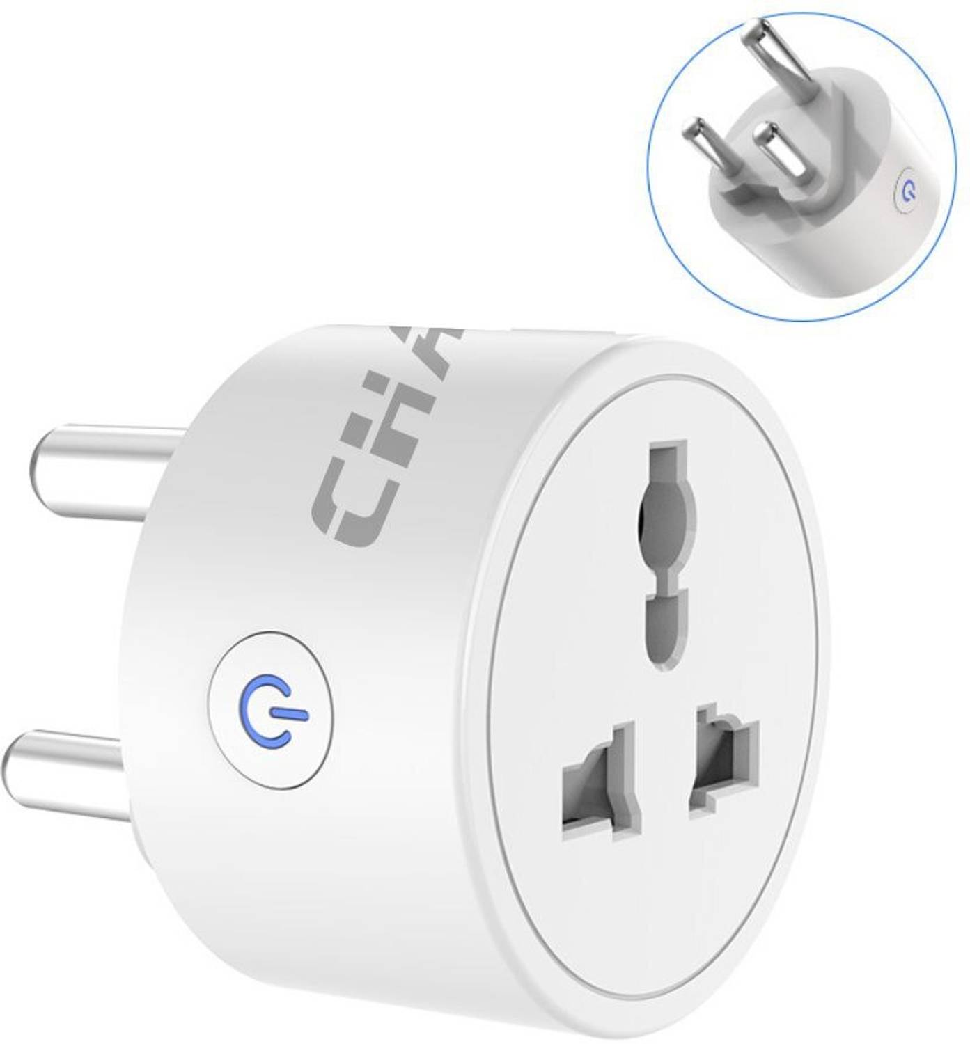 ChargeXcel 10A WiFi, Suitable for Small appliances, with Voice & App Control Smart Plug Smart Plug