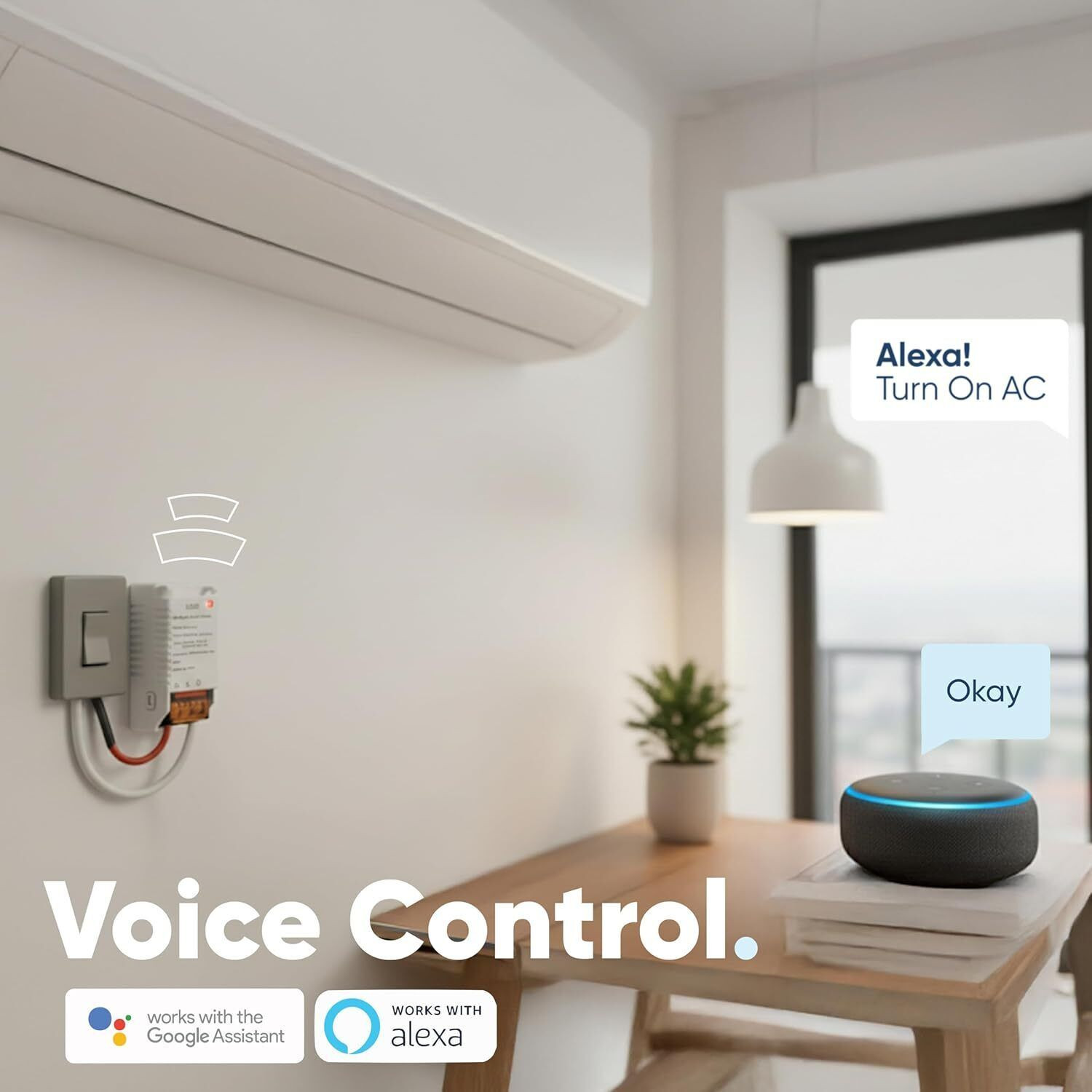 Image of AZIOT 30A WiFi + BLE Smart Breaker | Energy Metering | Alexa & | Made in India Smart Switch