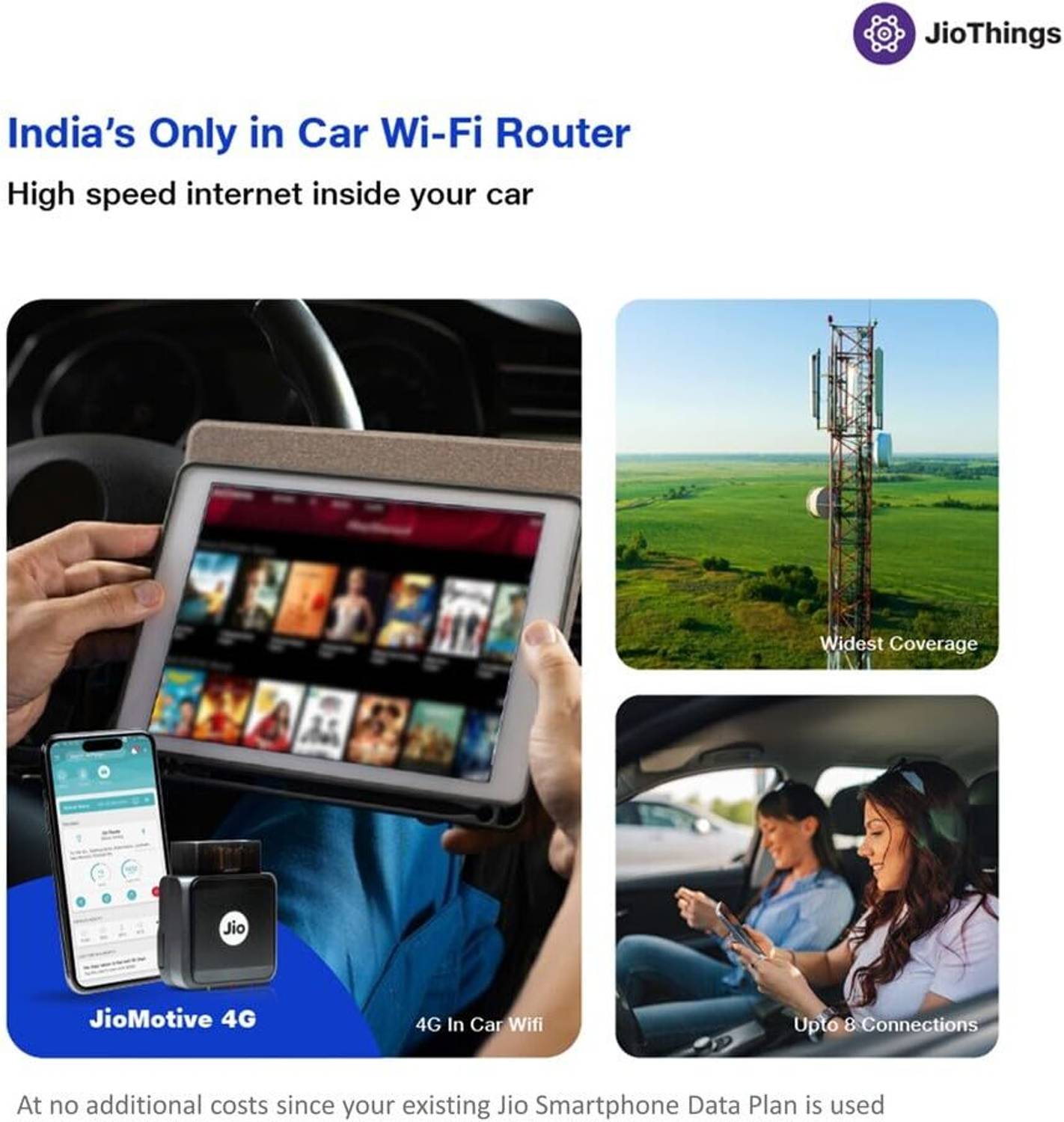JioMotive OBD 4G GPS Tracker & Wi-Fi Router - Image 4
