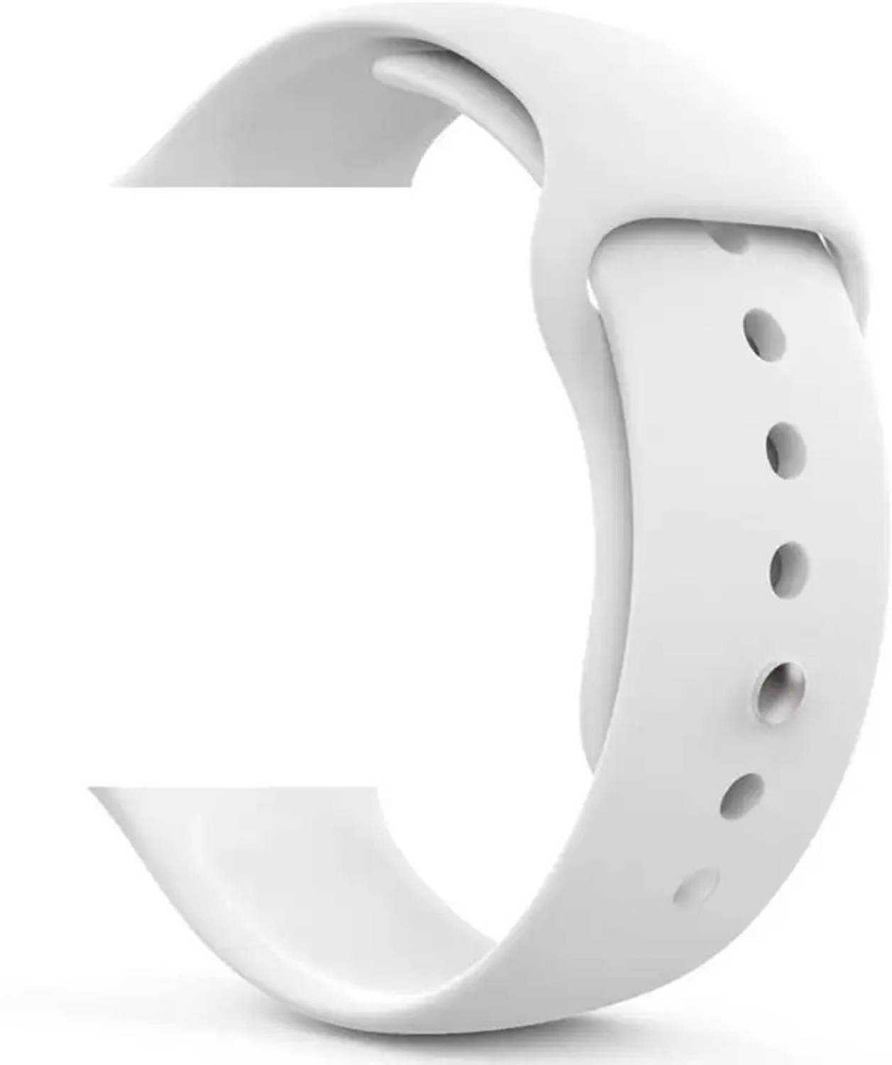 Firetook Plain Strap Silicon Bands/Straps Compatible with Watch T55/T550 W26, 49mm 45mm 44mm 42mm Men & Women, Adjustable Strap with Metal G-Hook Premium Strap for iWatch Ultra Series SE 8 7 6 5 4 3 2 1 Smart Watch Strap Smart Watch Strap