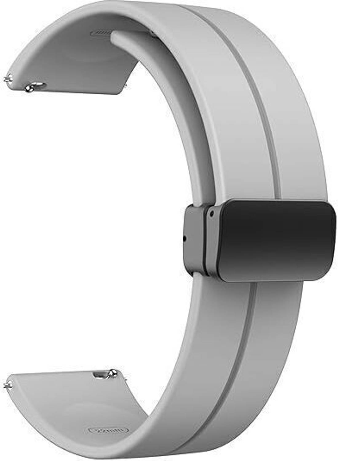 TooHype 22MM Soft Silicon Smart Watch Strap with Magnetic Buckle for NOICEFIT ICON 2 / EVOLVE 3 / CALIBER 2 BUZZ / BOATT WAVE CALL / WAVE LITE / PRIMIA TALK / ULTIMA CALL MAX / LUNAR FIT / BOLT ROVER PRO / COSMIC R / STRIKER PRO / FIRBOLTT TALK PRO / INVINCIBLE PLUS / PHOENIX PRO / COBRA / APOLLO 2 / HUNTER / SUPERNOVA Smart Watch Strap Smart Watch Strap