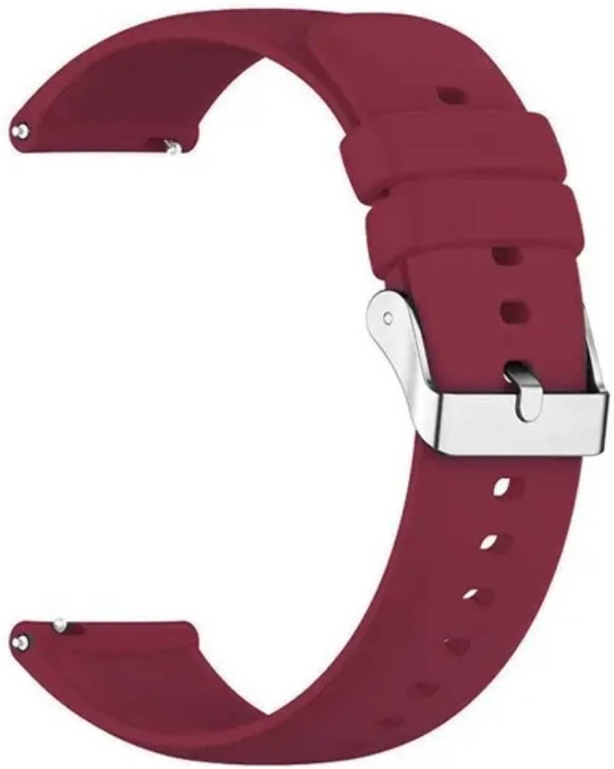 Colorcase Silicon Belt Compatible For1 Zebronics Zeb-Fit 5220ch Smart Watch 2001632 mm 20mm -38 Smart Watch Strap
