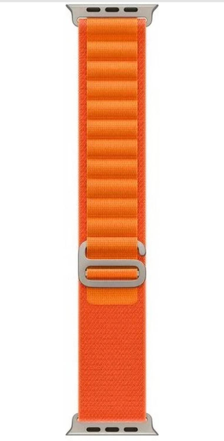 menaso Nylon Alpine Loop Band Compatible With Apple iWatch Band 49|45|44|42mm 44 mm Fabric Watch Strap Smart Watch Strap