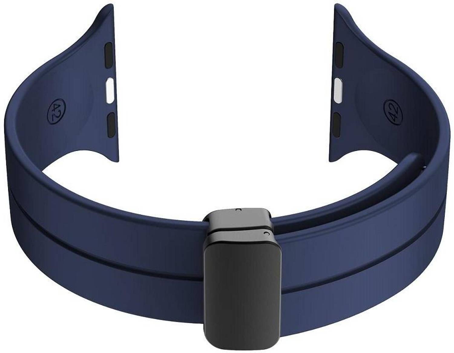 RUPELIK Magnetic Strap for iWatch Ultra,49mm,45mm,44mm,42mm For iWatch Series 8,7,6,5,4,3,2,1,SE Smart Watch Strap
