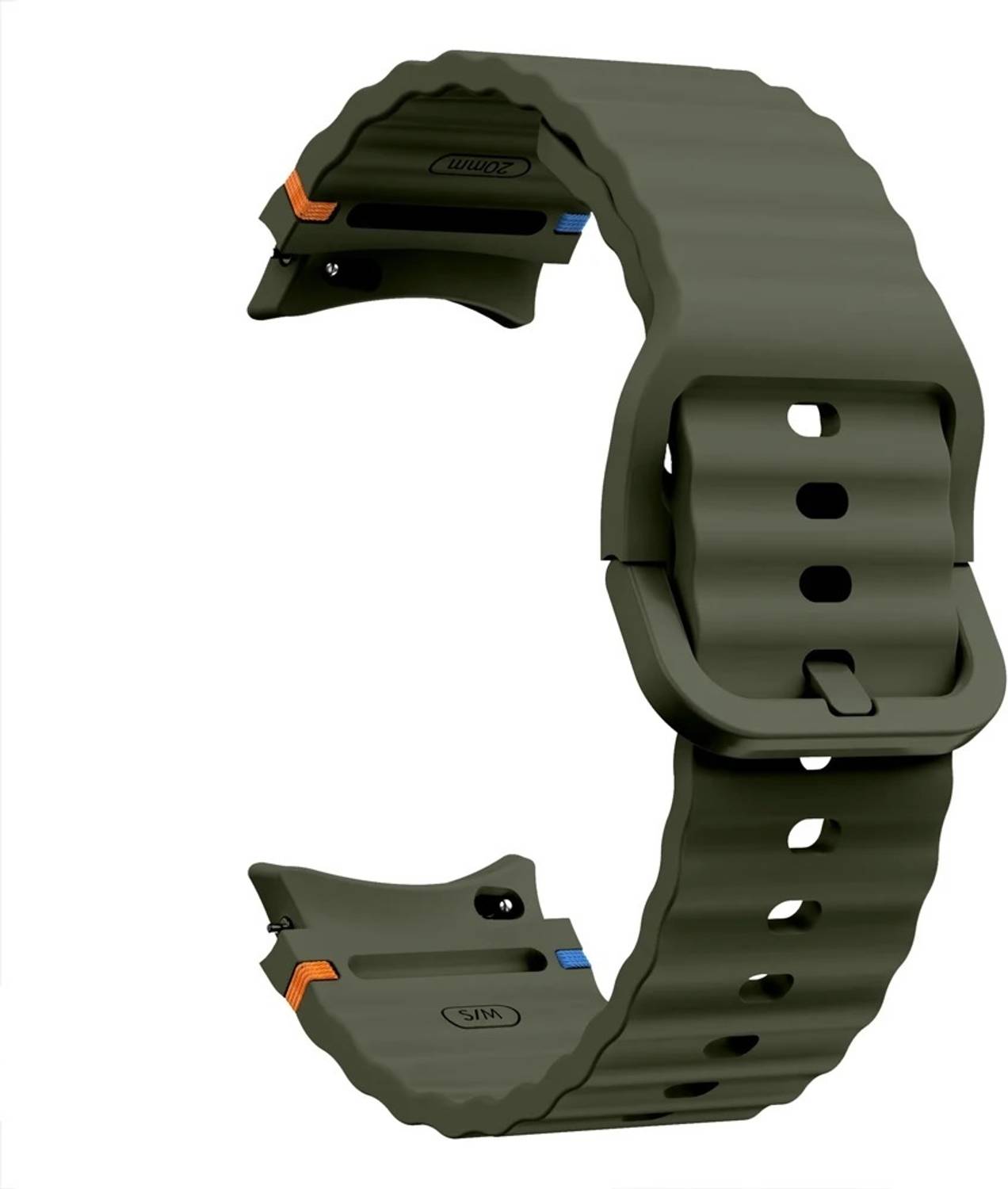 Colorcase Silicon Strap Compatible with Samsung Galaxy Watch 7 40/44mm Smart Watch Smart Watch Strap