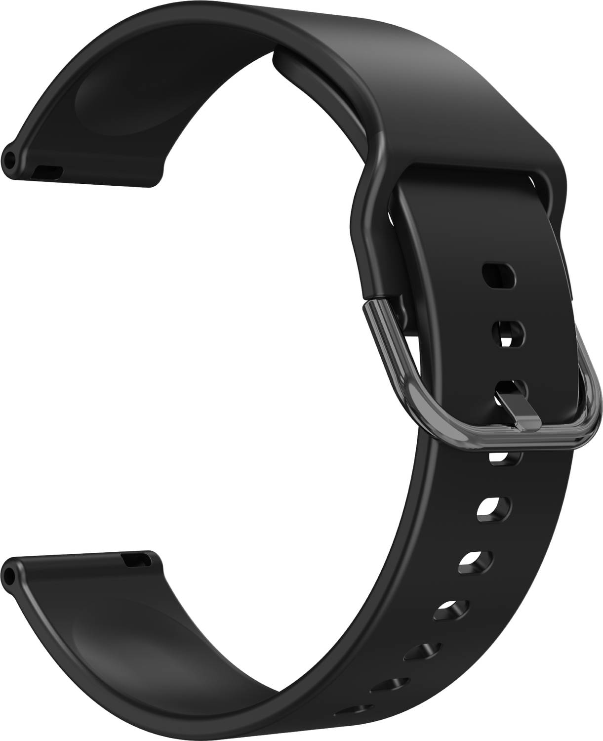 Ambrane 22mm Silicone Strap (Curve) Smart Watch Strap