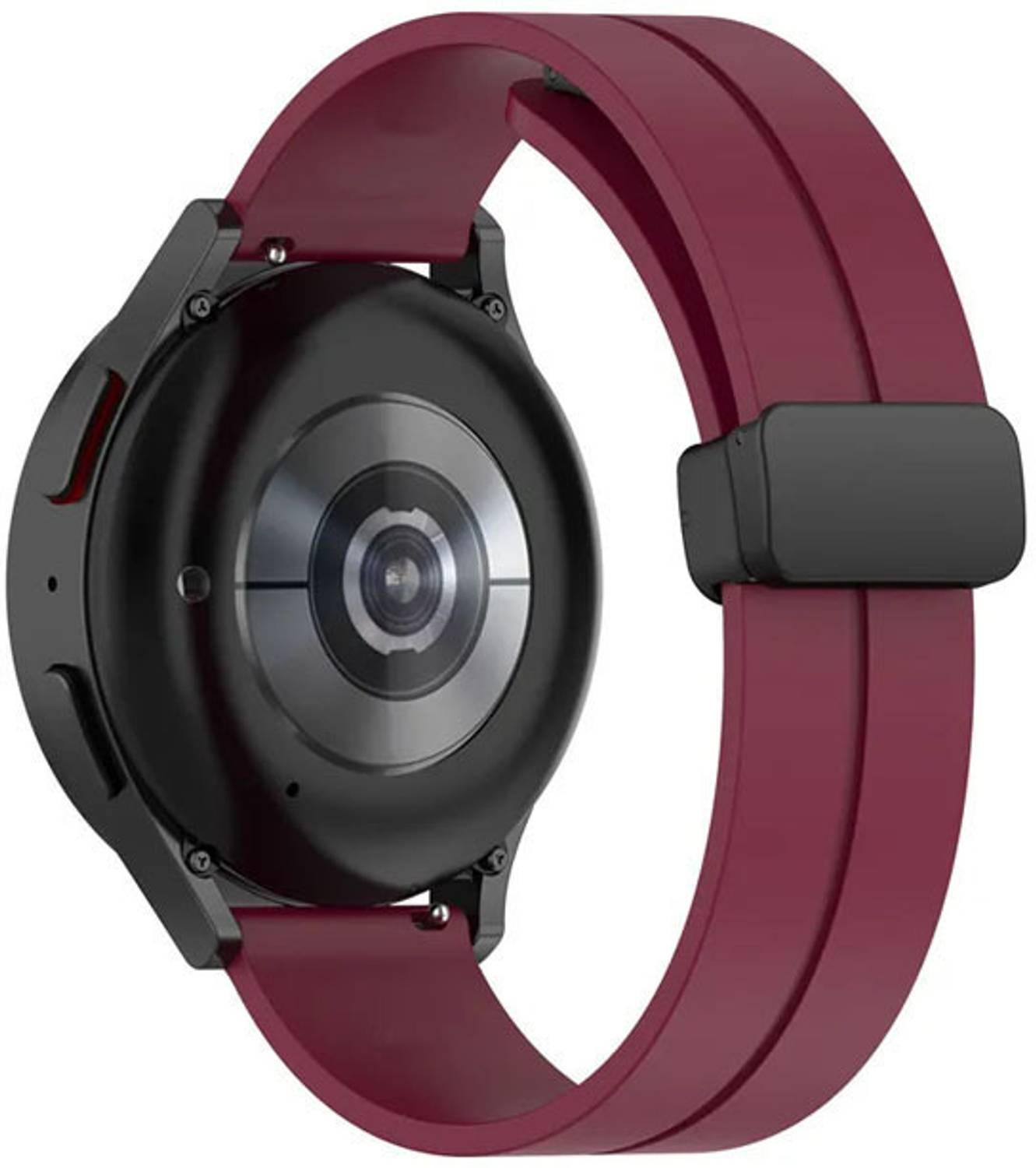 AOnes Silicone Magnetic Folding Buckle Strap for CMF Watch Pro 2 - Image 2